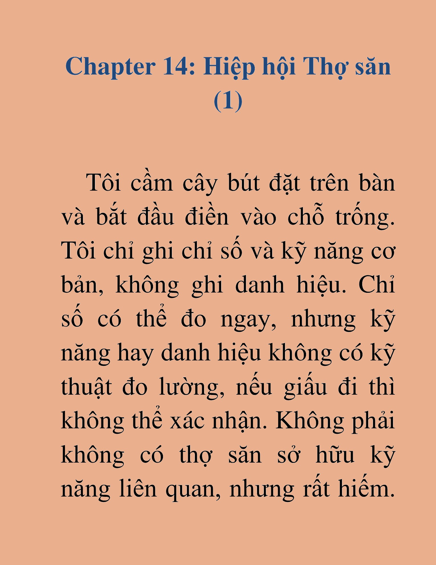 Đọc truyện HAT[NOVEL] Những Thợ Săn Cấp S Mà Tôi Nuôi Dưỡng - Chap 14