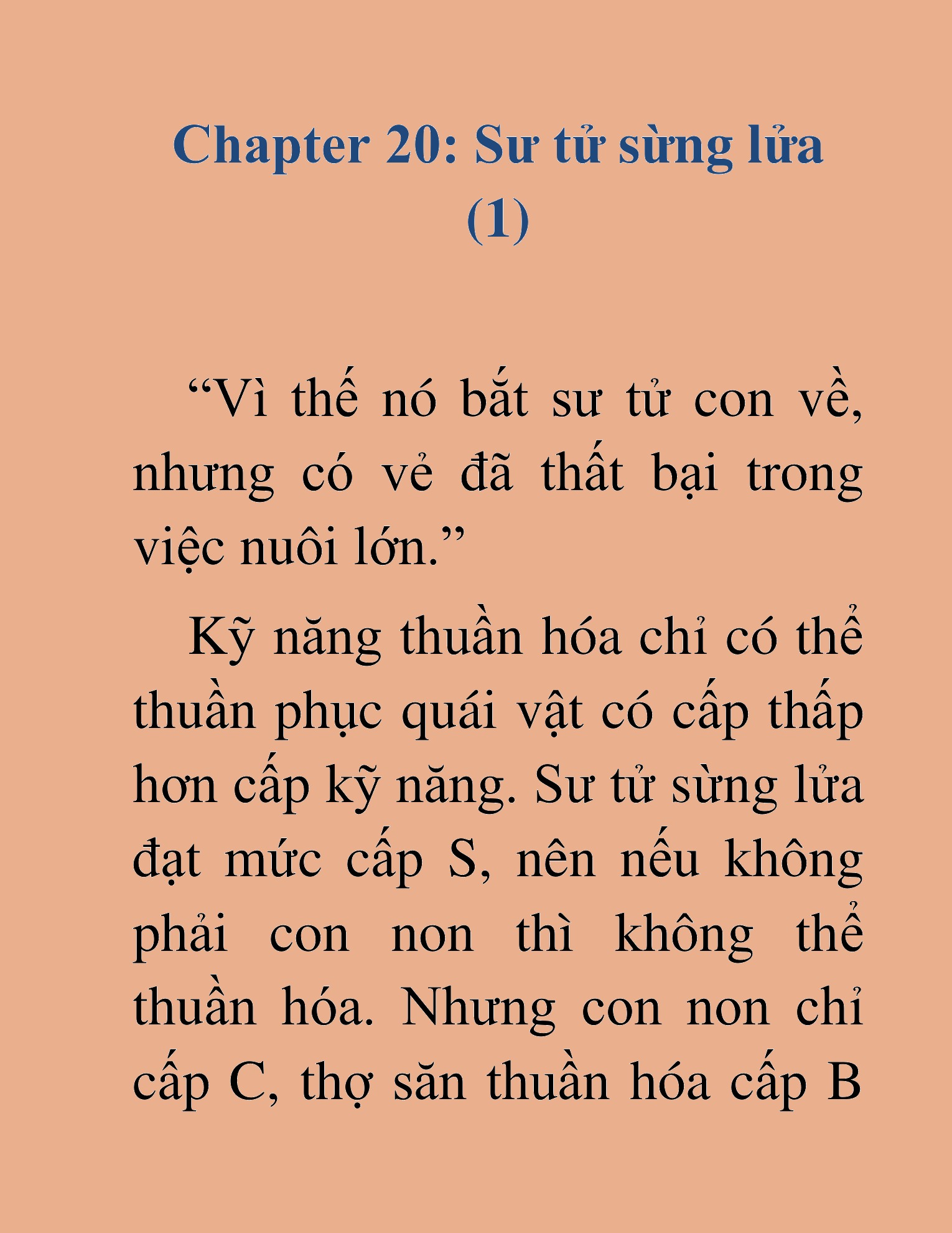 Đọc truyện HAT[NOVEL] Những Thợ Săn Cấp S Mà Tôi Nuôi Dưỡng - Chap 20