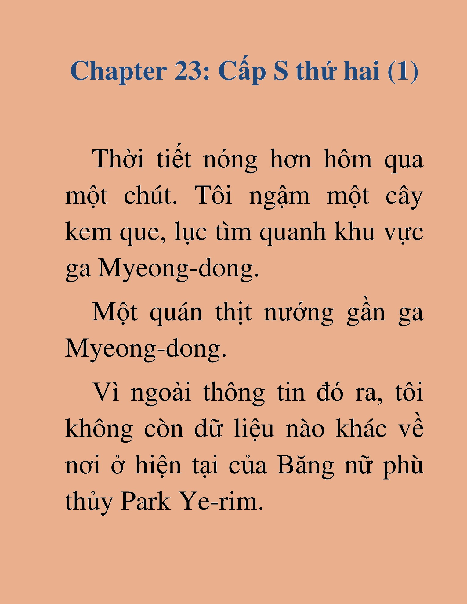 Đọc truyện HAT[NOVEL] Những Thợ Săn Cấp S Mà Tôi Nuôi Dưỡng - Chap 23