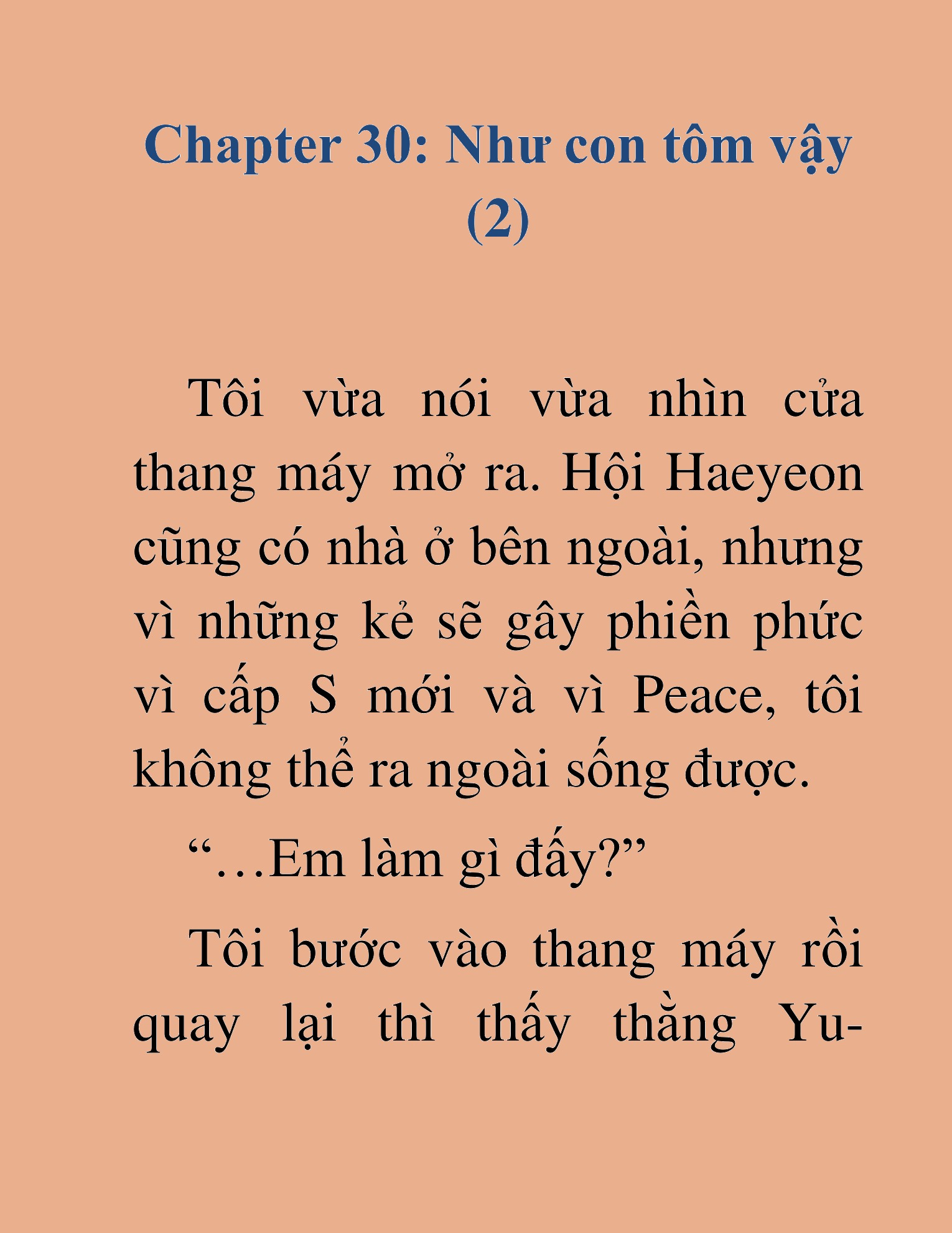Đọc truyện HAT[NOVEL] Những Thợ Săn Cấp S Mà Tôi Nuôi Dưỡng - Chap 30