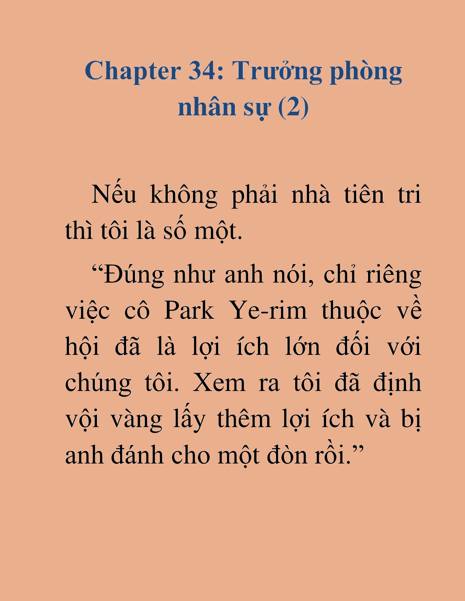 Đọc truyện HAT[NOVEL] Những Thợ Săn Cấp S Mà Tôi Nuôi Dưỡng - Chap 34