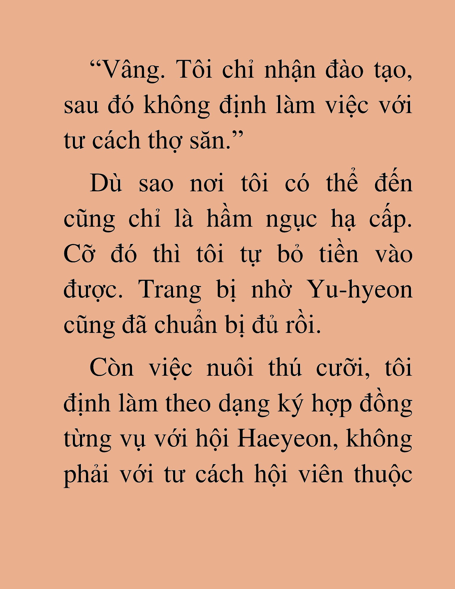 Đọc truyện HAT[NOVEL] Những Thợ Săn Cấp S Mà Tôi Nuôi Dưỡng - Chap 35