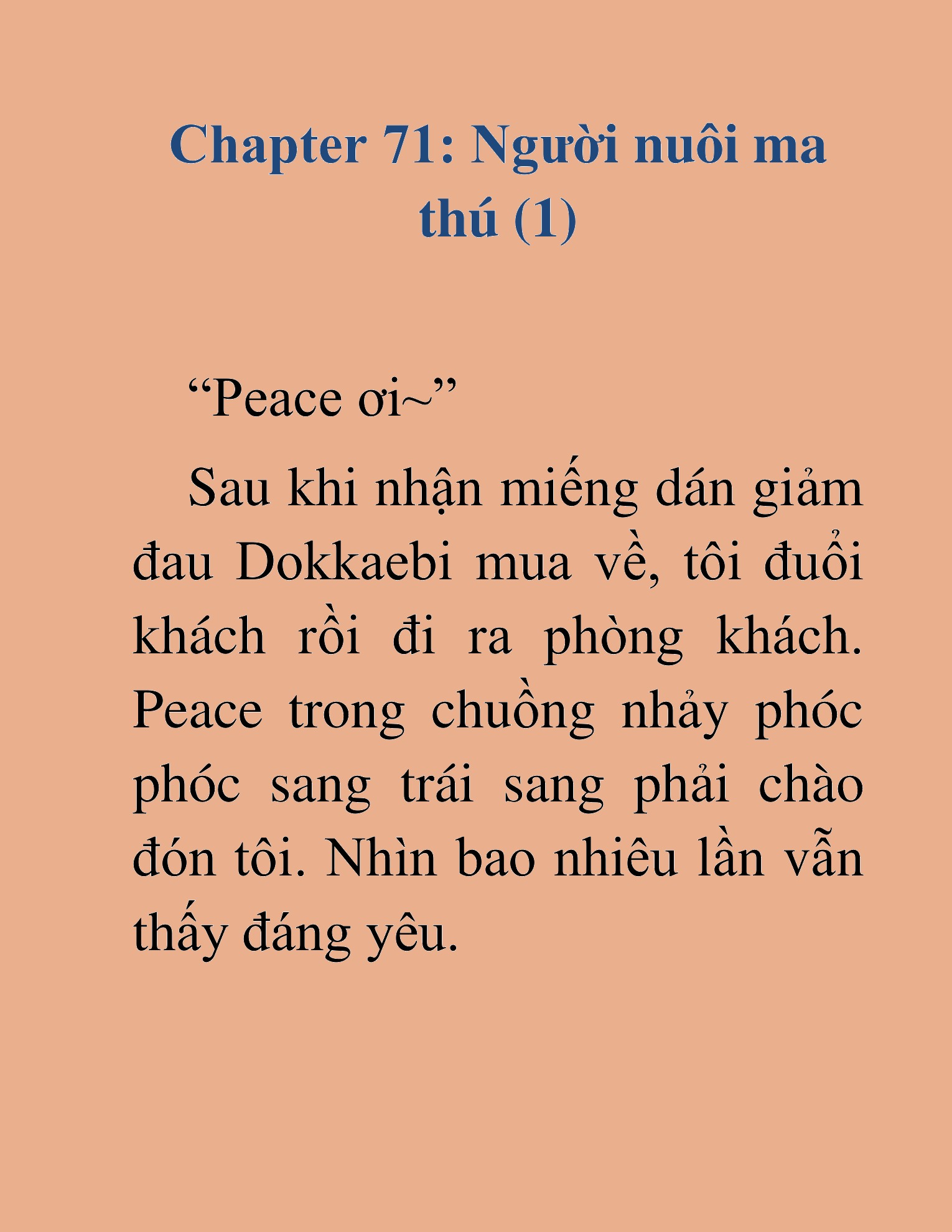 Đọc truyện HAT[NOVEL] Những Thợ Săn Cấp S Mà Tôi Nuôi Dưỡng - Chap 71