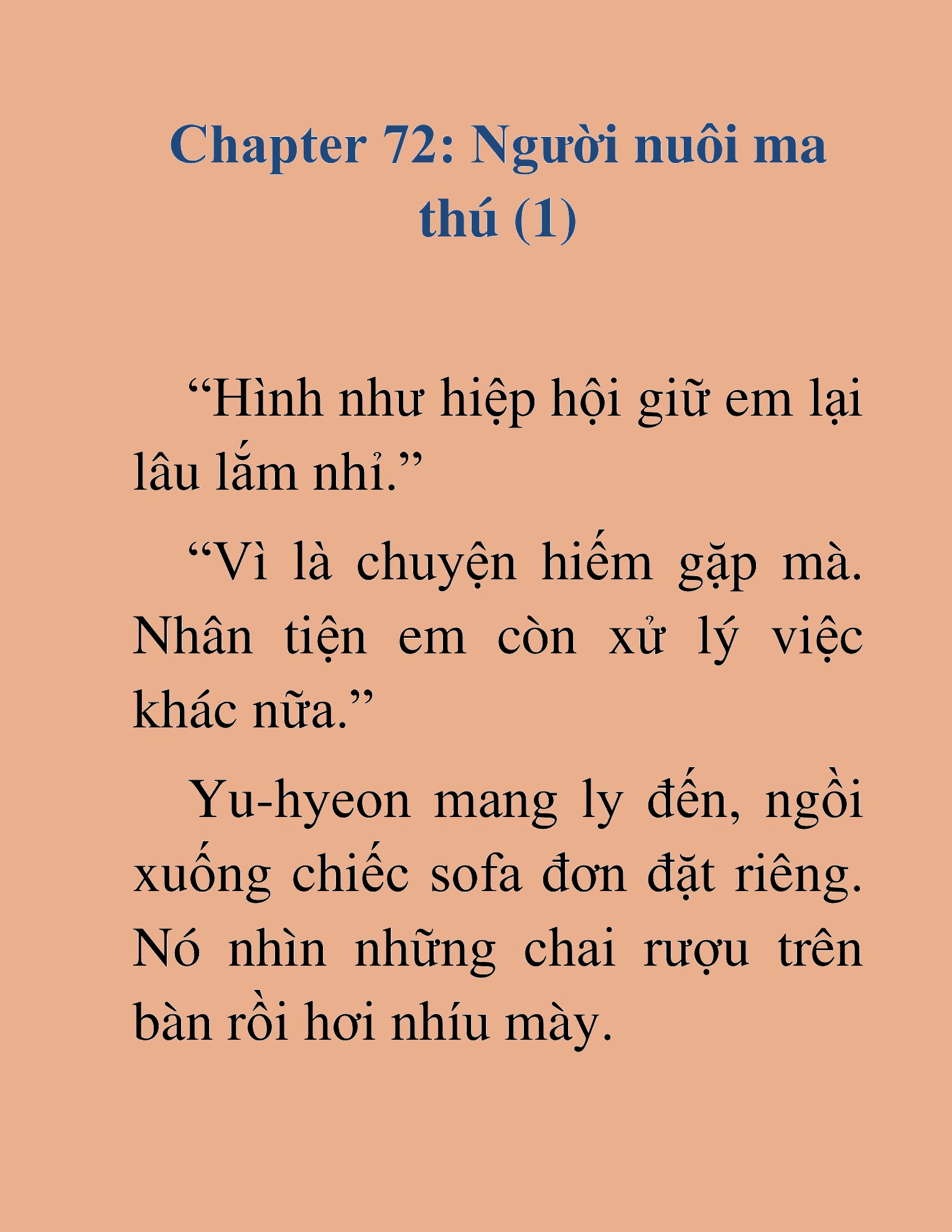 Đọc truyện HAT[NOVEL] Những Thợ Săn Cấp S Mà Tôi Nuôi Dưỡng - Chap 72