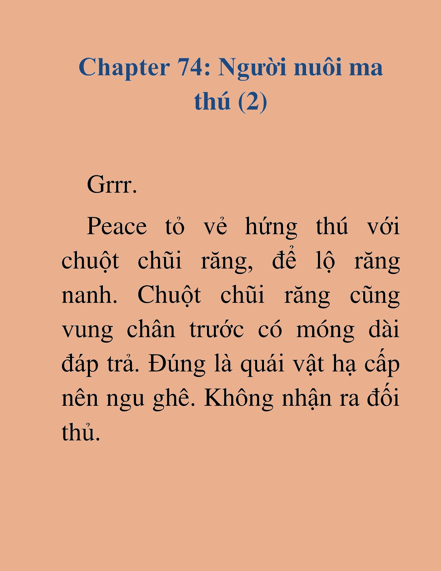 Đọc truyện HAT[NOVEL] Những Thợ Săn Cấp S Mà Tôi Nuôi Dưỡng - Chap 74