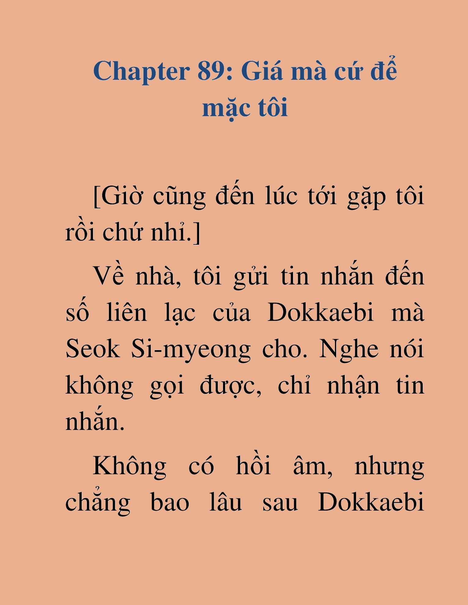Đọc truyện HAT[NOVEL] Những Thợ Săn Cấp S Mà Tôi Nuôi Dưỡng - Chap 89