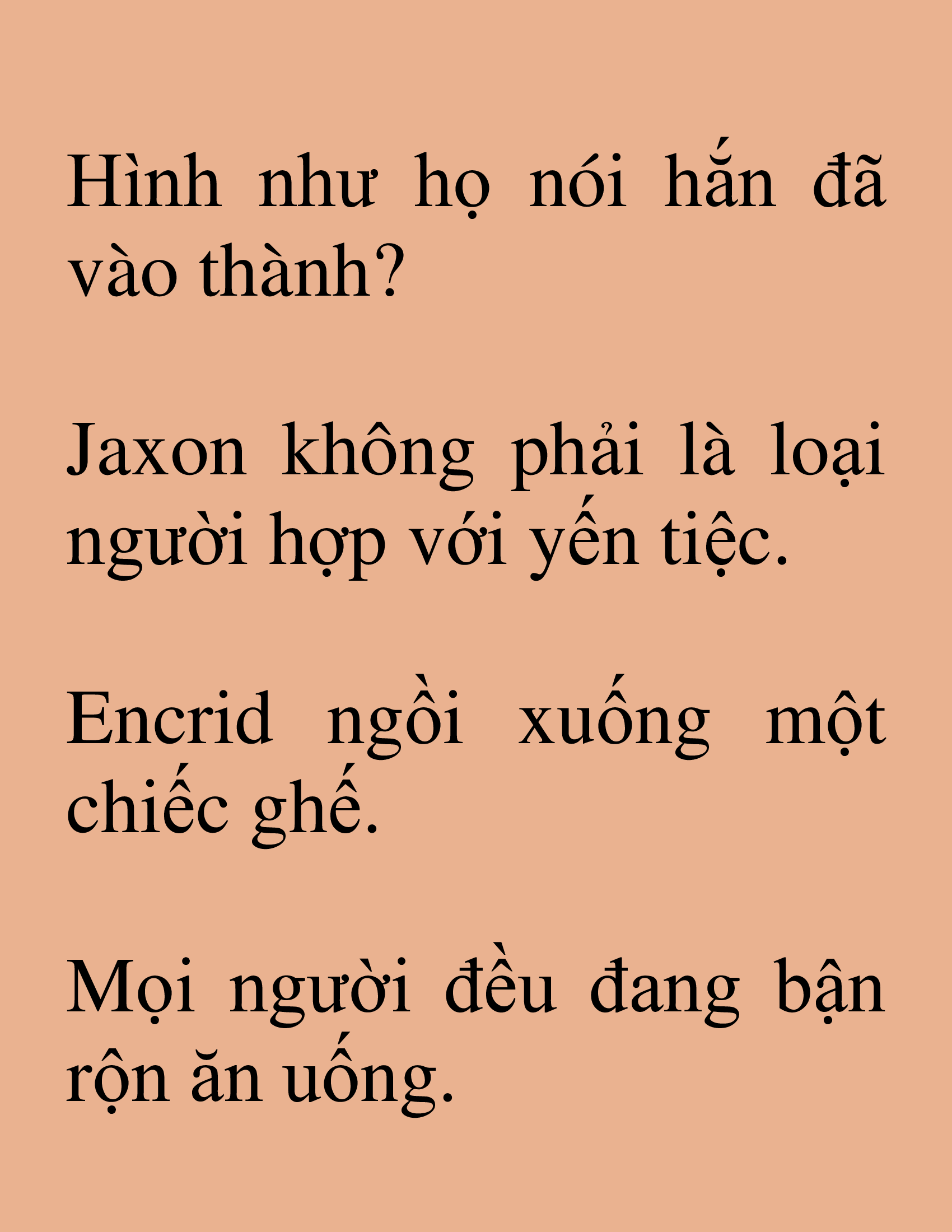 Đọc truyện SNVT [NOVEL] Hiệp Sĩ Sống Vì Ngày Hôm Nay - Chương 150: Yến Tiệc