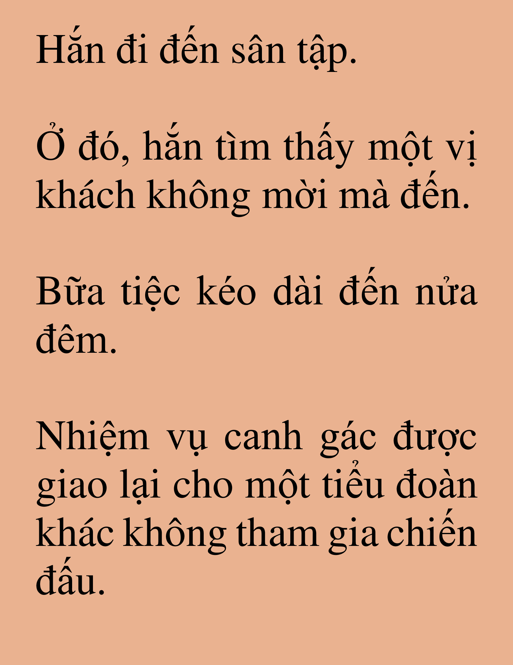 Đọc truyện SNVT [NOVEL] Hiệp Sĩ Sống Vì Ngày Hôm Nay - Chương 151: Yến Tiệc