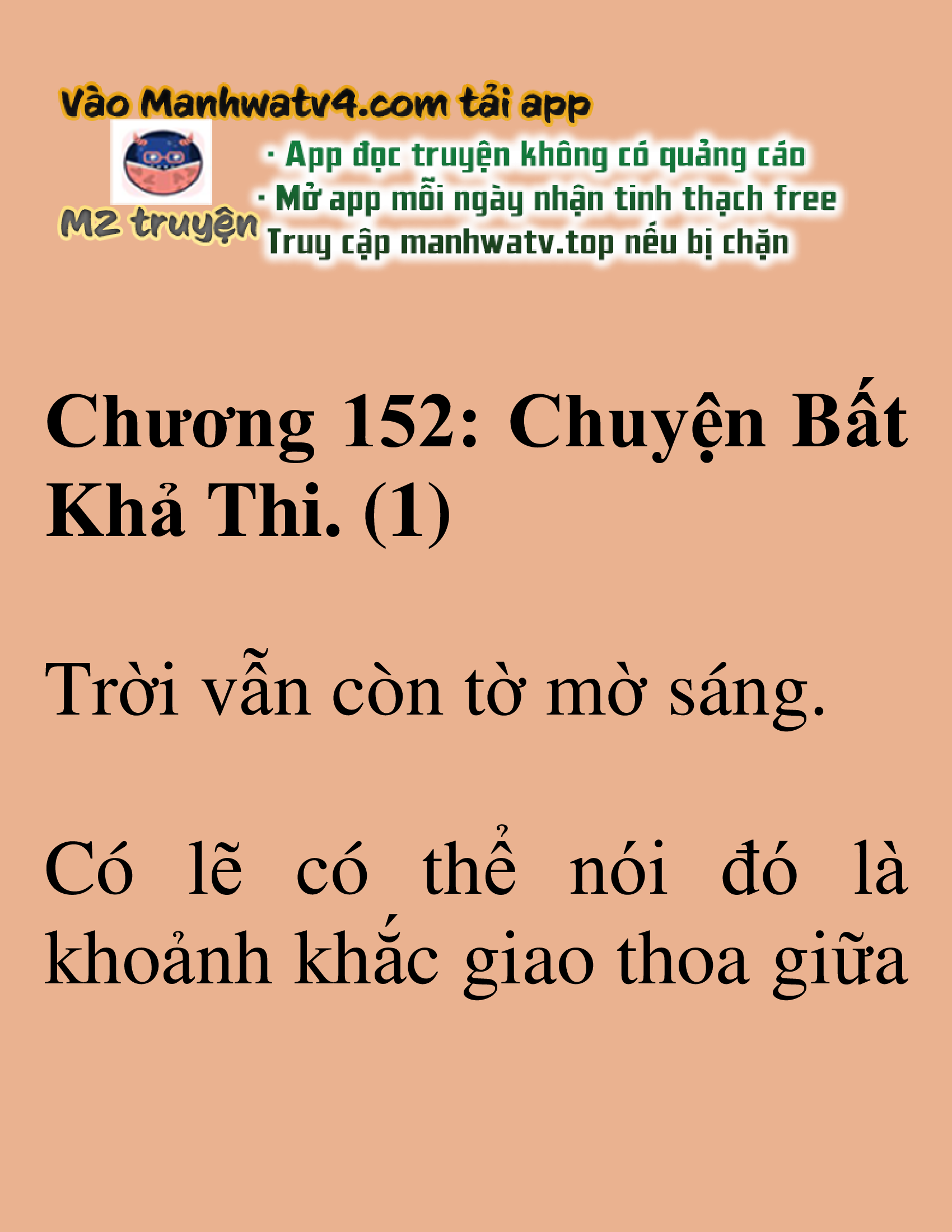 Đọc truyện SNVT [NOVEL] Hiệp Sĩ Sống Vì Ngày Hôm Nay - Chương 152: Chuyện Bất Khả Thi