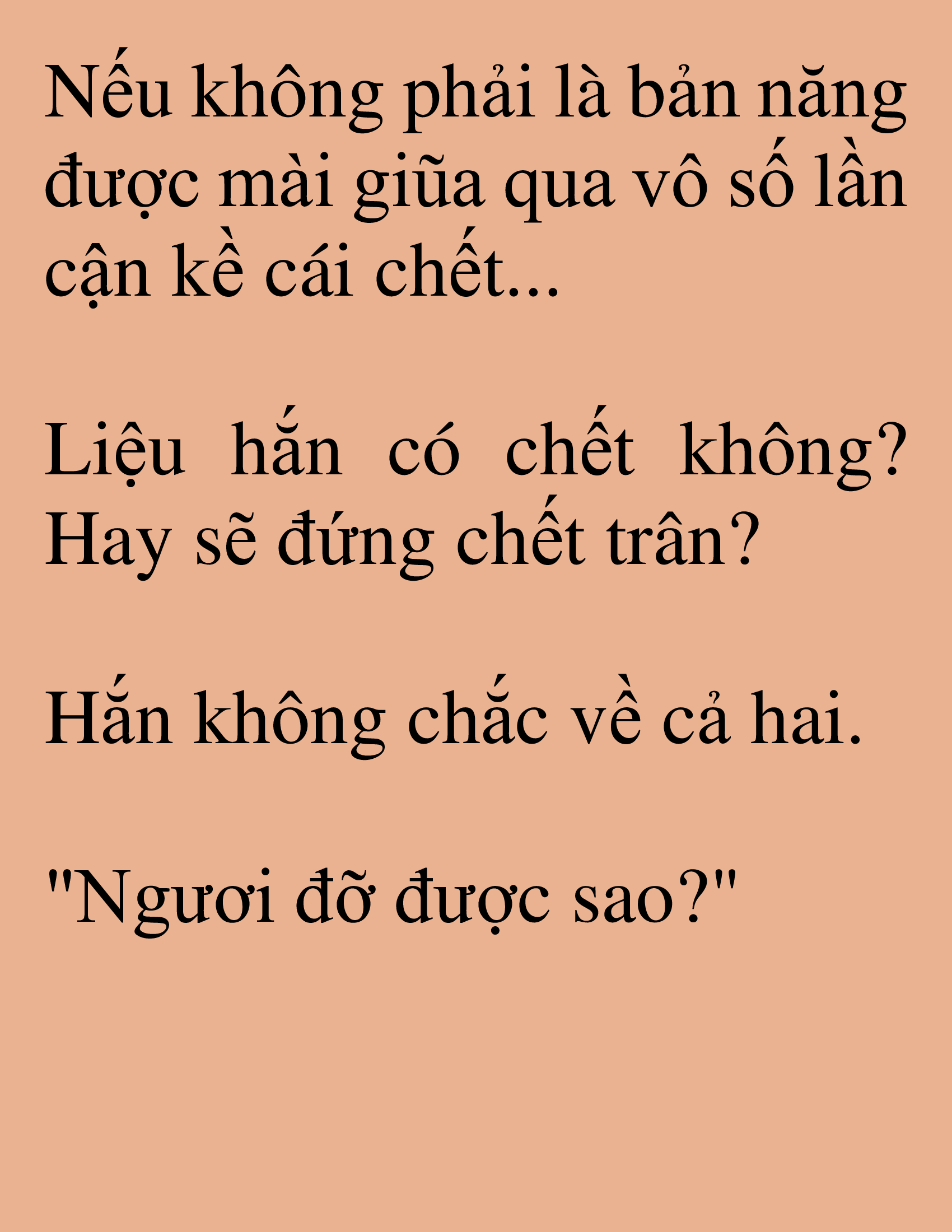 Đọc truyện SNVT [NOVEL] Hiệp Sĩ Sống Vì Ngày Hôm Nay - Chương 152: Chuyện Bất Khả Thi