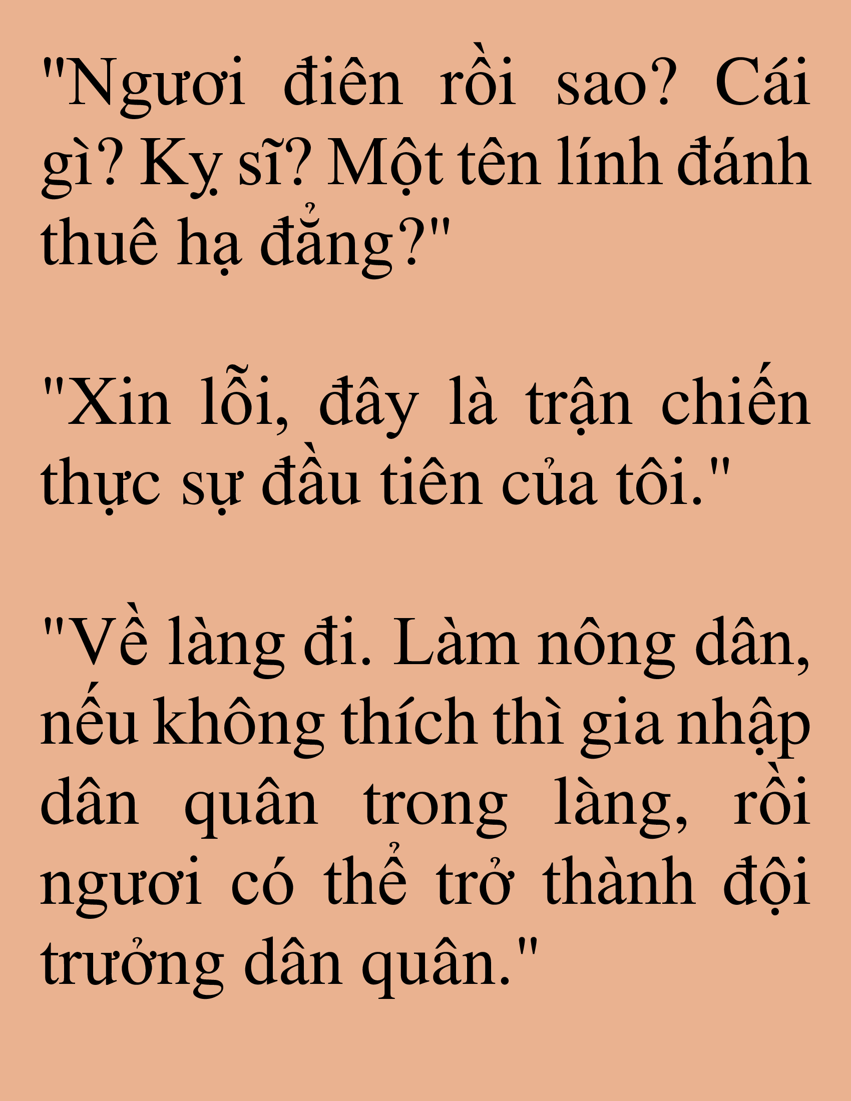 Đọc truyện SNVT [NOVEL] Hiệp Sĩ Sống Vì Ngày Hôm Nay - Chương 152: Chuyện Bất Khả Thi