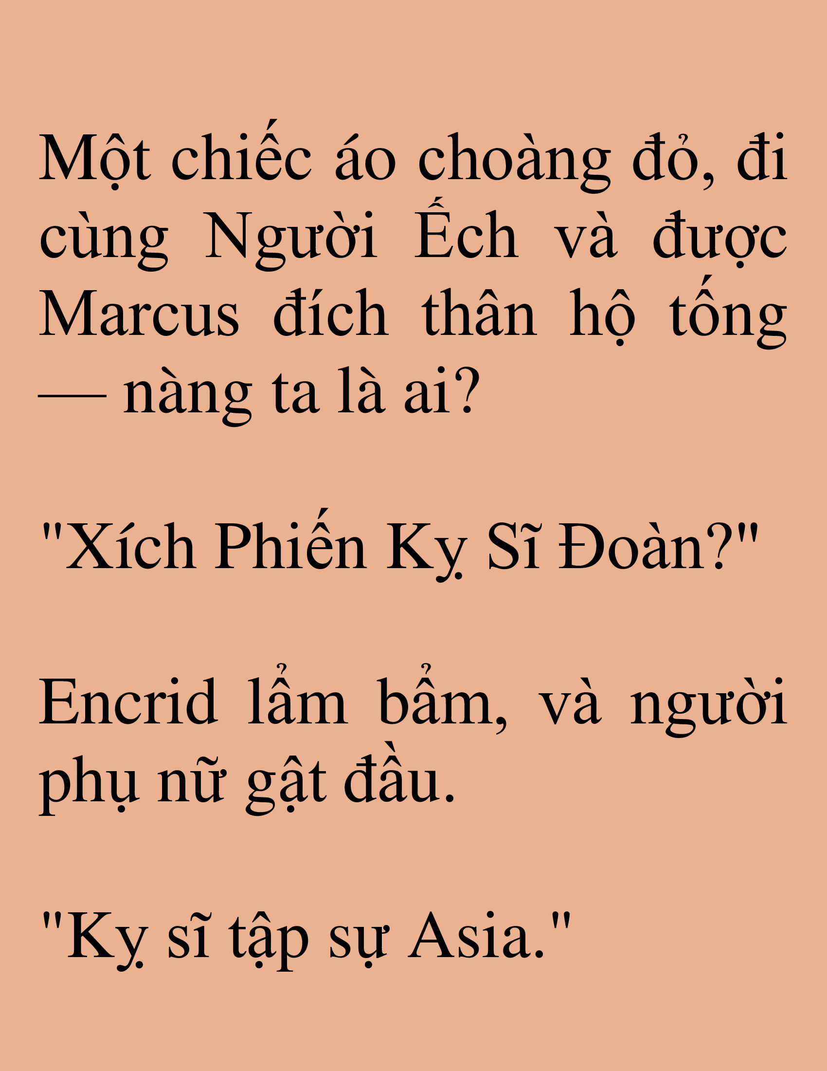 Đọc truyện SNVT [NOVEL] Hiệp Sĩ Sống Vì Ngày Hôm Nay - Chương 152: Chuyện Bất Khả Thi