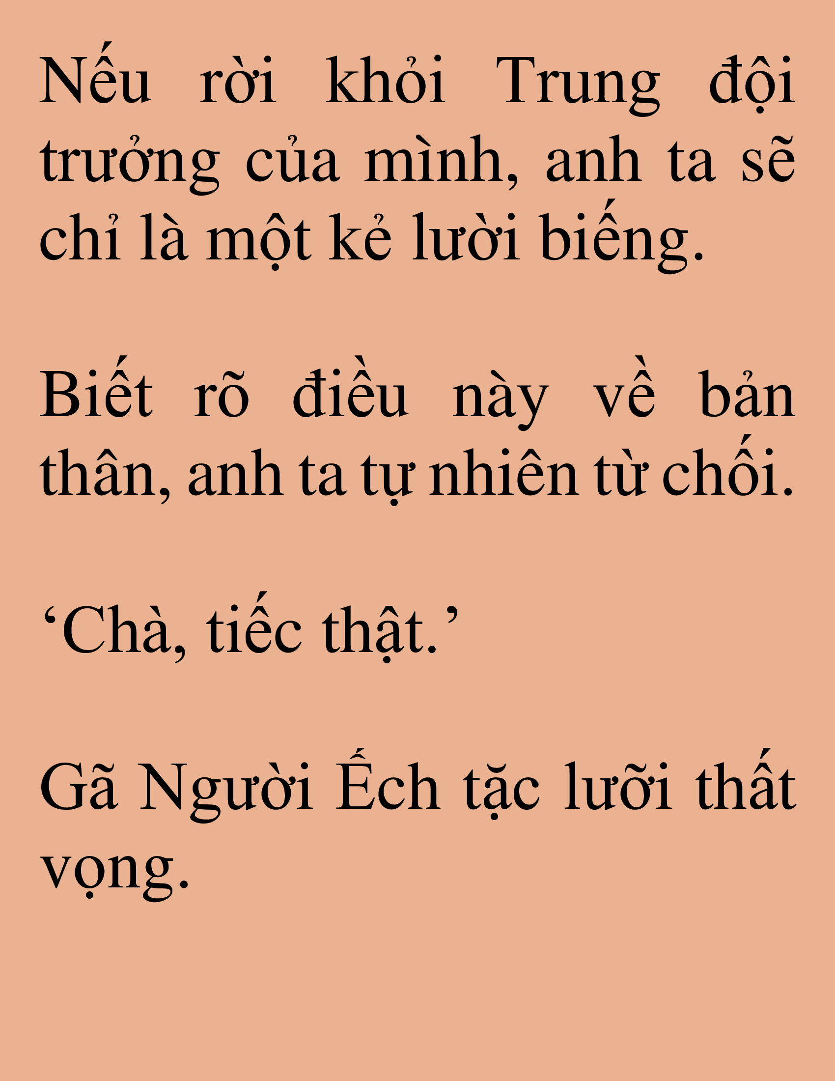 Đọc truyện SNVT [NOVEL] Hiệp Sĩ Sống Vì Ngày Hôm Nay - Chương 153: Chuyện Bất Khả Thi