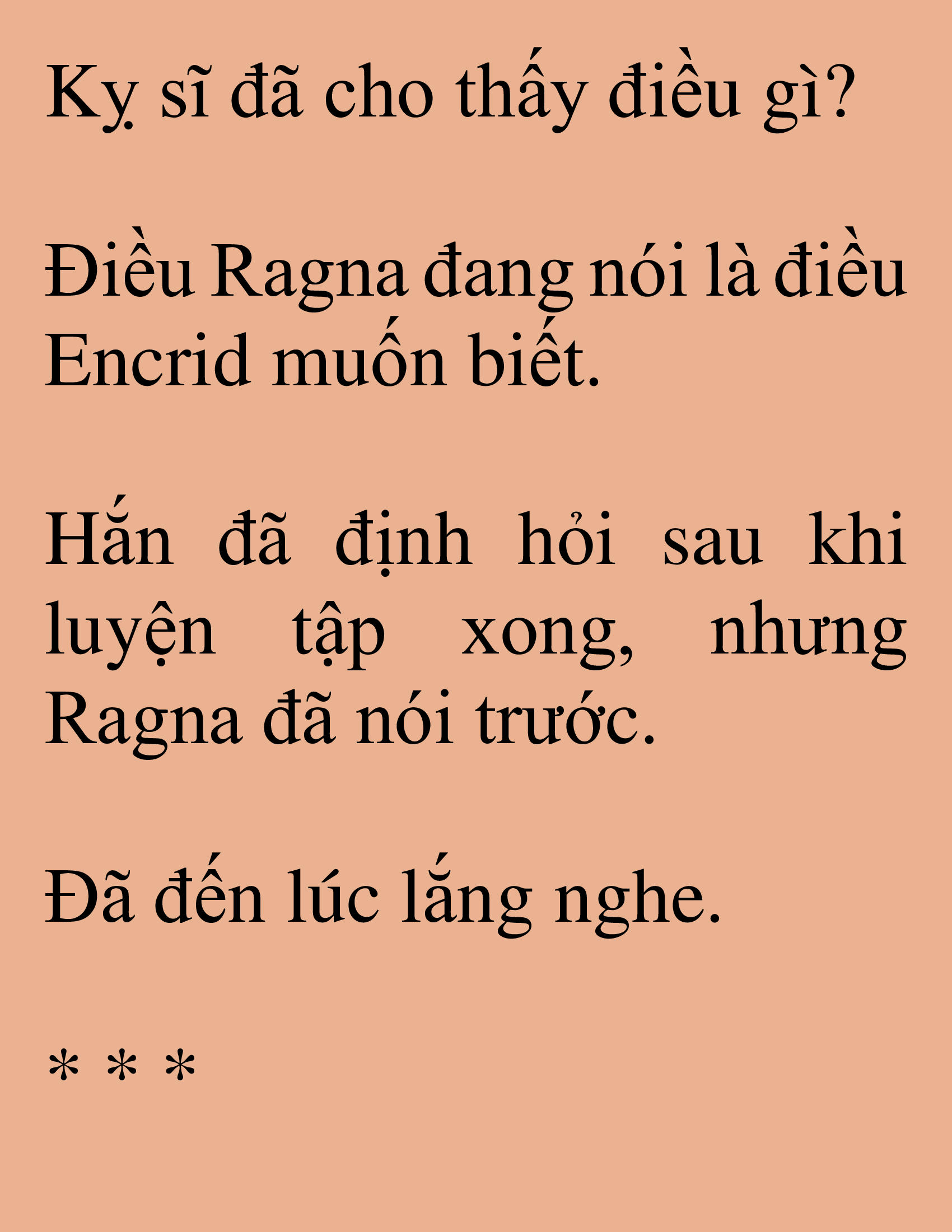 Đọc truyện SNVT [NOVEL] Hiệp Sĩ Sống Vì Ngày Hôm Nay - Chương 155: Điều Gì Khiến Một Kỵ Sĩ Trở Nên Khác Biệt