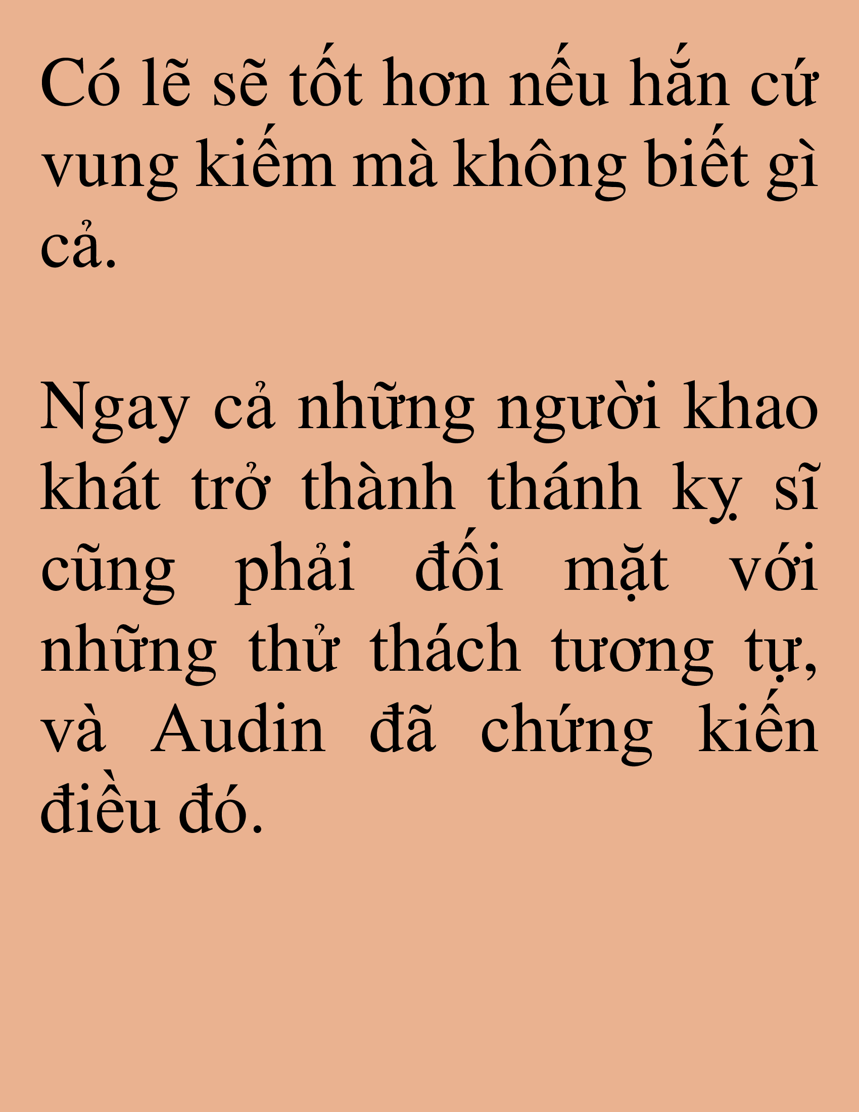 Đọc truyện SNVT [NOVEL] Hiệp Sĩ Sống Vì Ngày Hôm Nay - Chương 156: Vẫn Không Thay Đổi