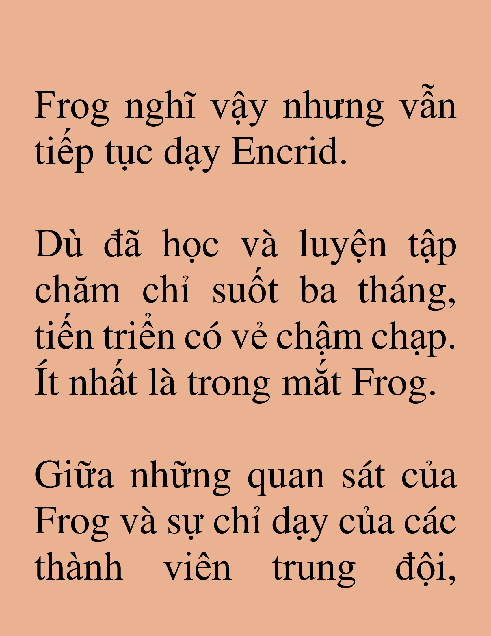 Đọc truyện SNVT [NOVEL] Hiệp Sĩ Sống Vì Ngày Hôm Nay - Chương 163: Học Tập, Rèn Luyện, Giảng Dạy Và Thấu Hiểu