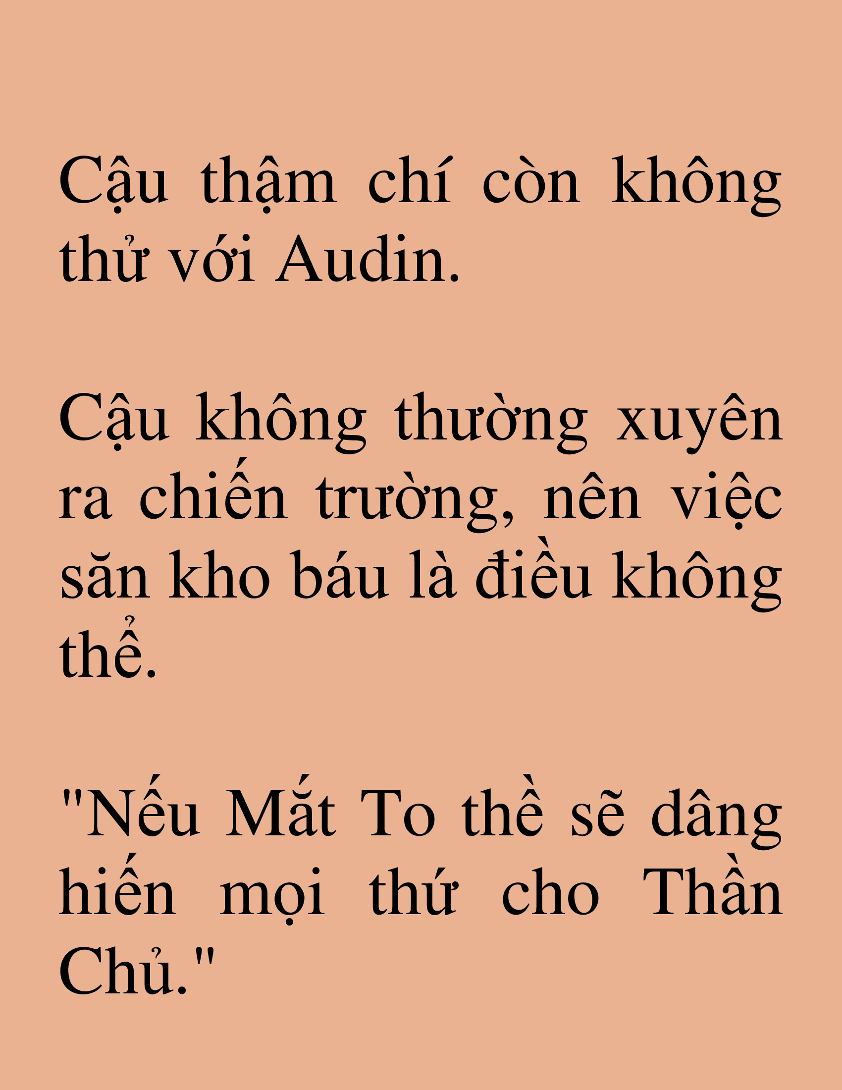 Đọc truyện SNVT [NOVEL] Hiệp Sĩ Sống Vì Ngày Hôm Nay - Chương 165: Một Kho Báu Bên Cạnh Một Lời Thỉnh Cầu