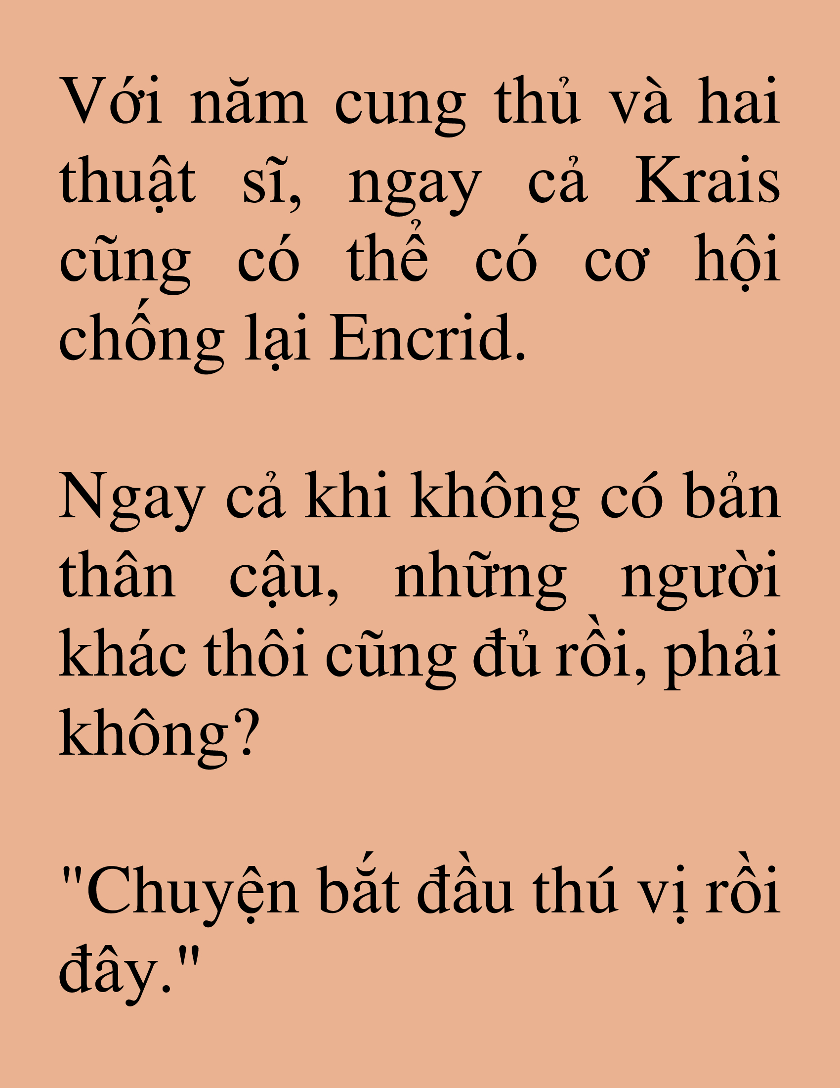 Đọc truyện SNVT [NOVEL] Hiệp Sĩ Sống Vì Ngày Hôm Nay - Chương 165: Một Kho Báu Bên Cạnh Một Lời Thỉnh Cầu