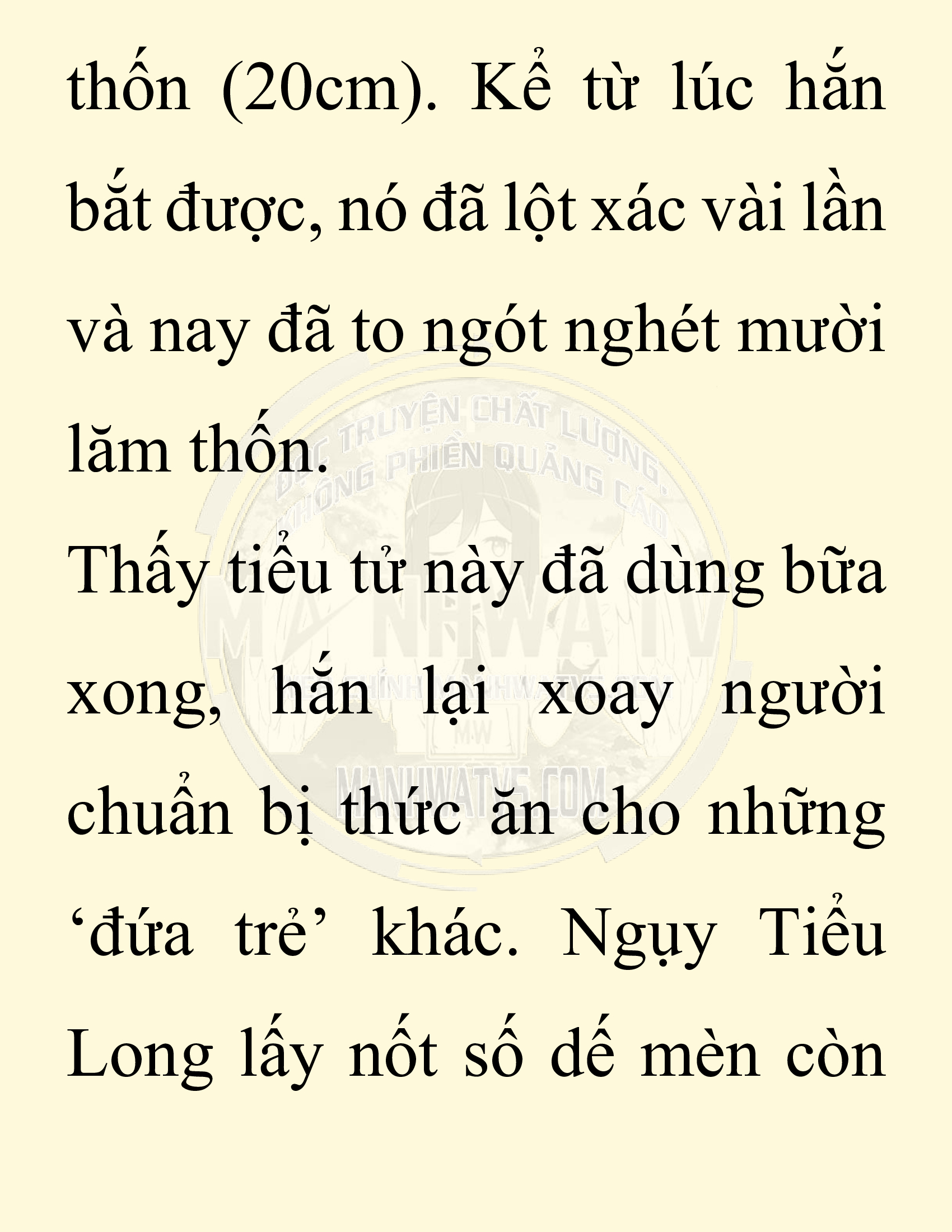 Đọc truyện SNVT[NOVEL] Chuyên Gia Côn Trùng Đường Gia Tứ Xuyên - Chap 1: Thanh Ban Ngô Công