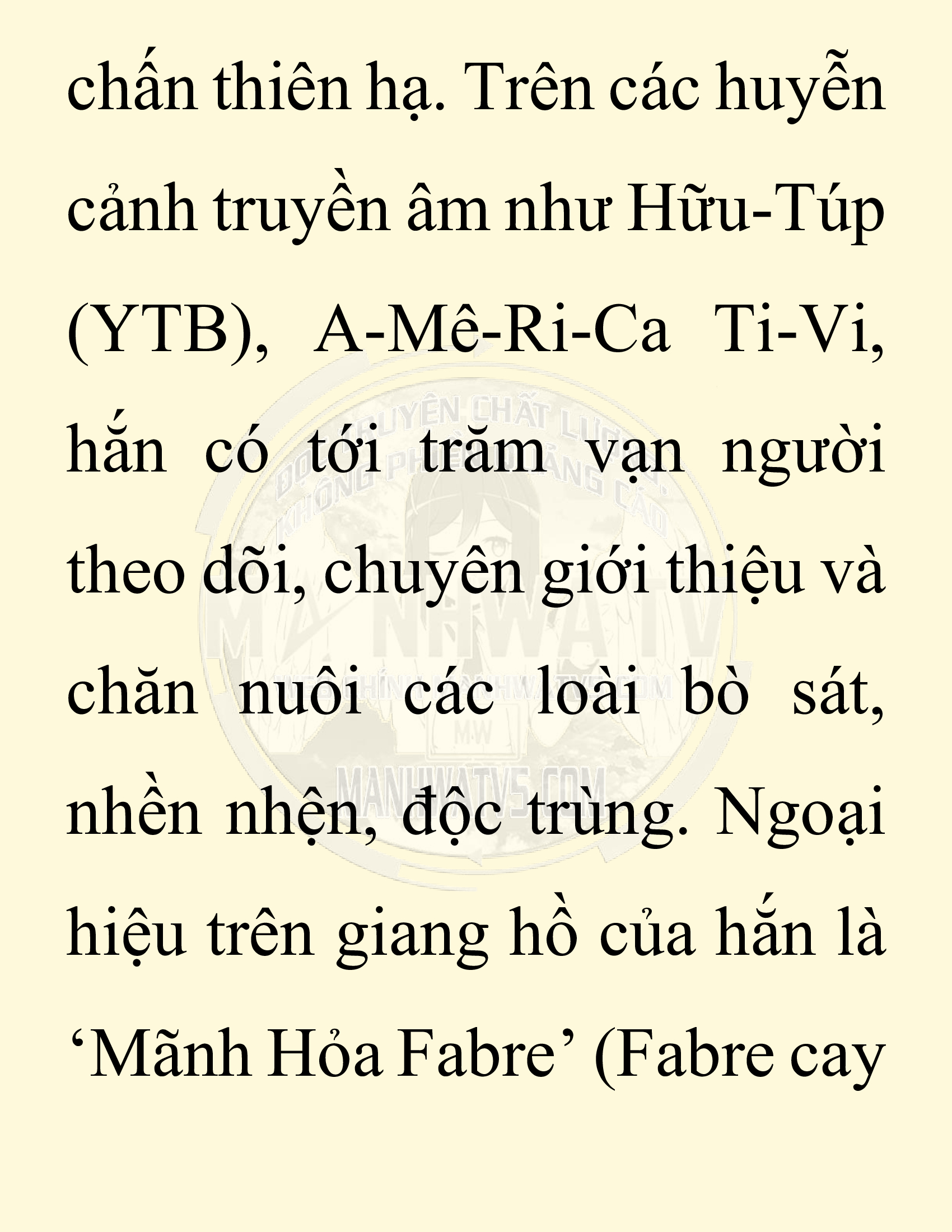 Đọc truyện SNVT[NOVEL] Chuyên Gia Côn Trùng Đường Gia Tứ Xuyên - Chap 1: Thanh Ban Ngô Công