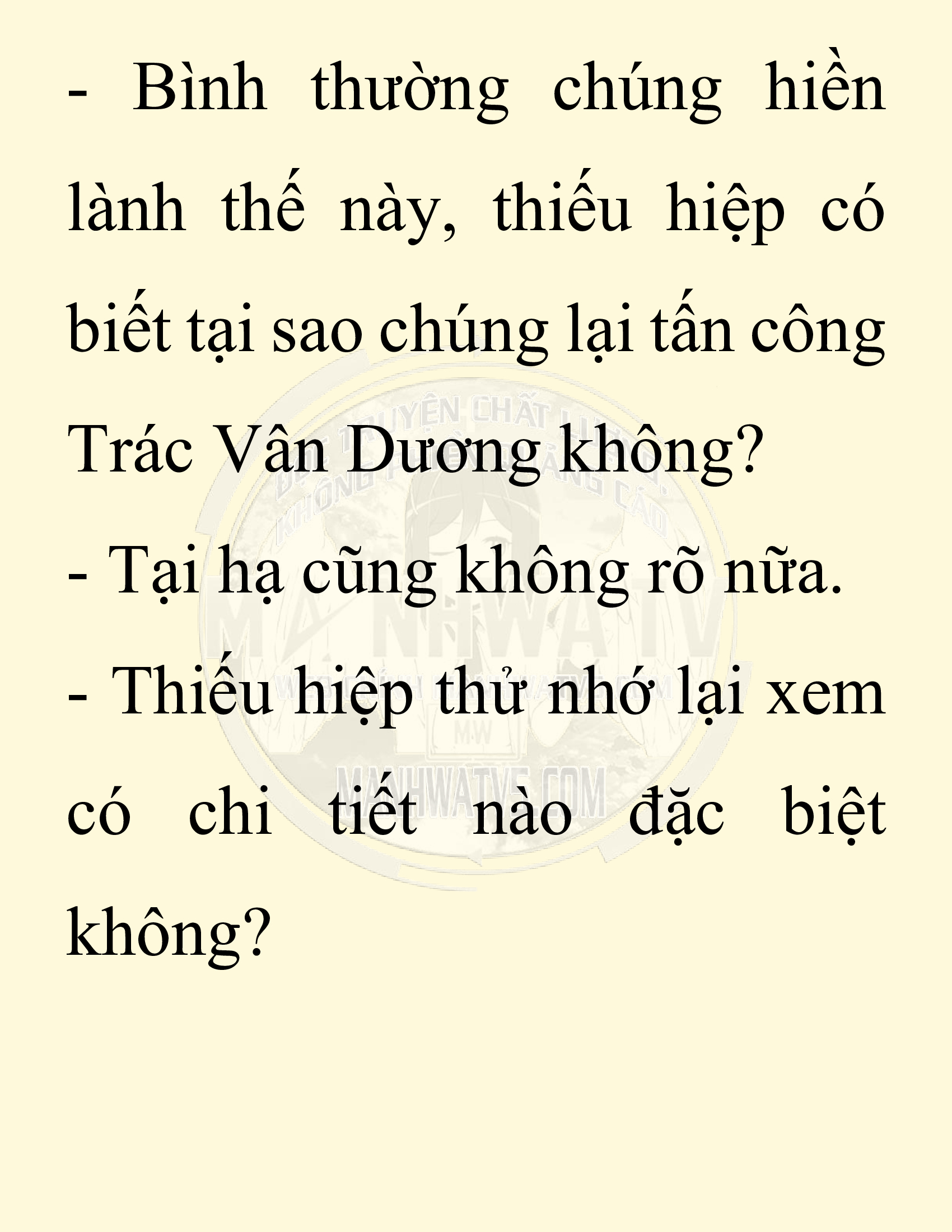 Đọc truyện SNVT[NOVEL] Chuyên Gia Côn Trùng Đường Gia Tứ Xuyên - Chap 11: Phỏng Vấn Ngược