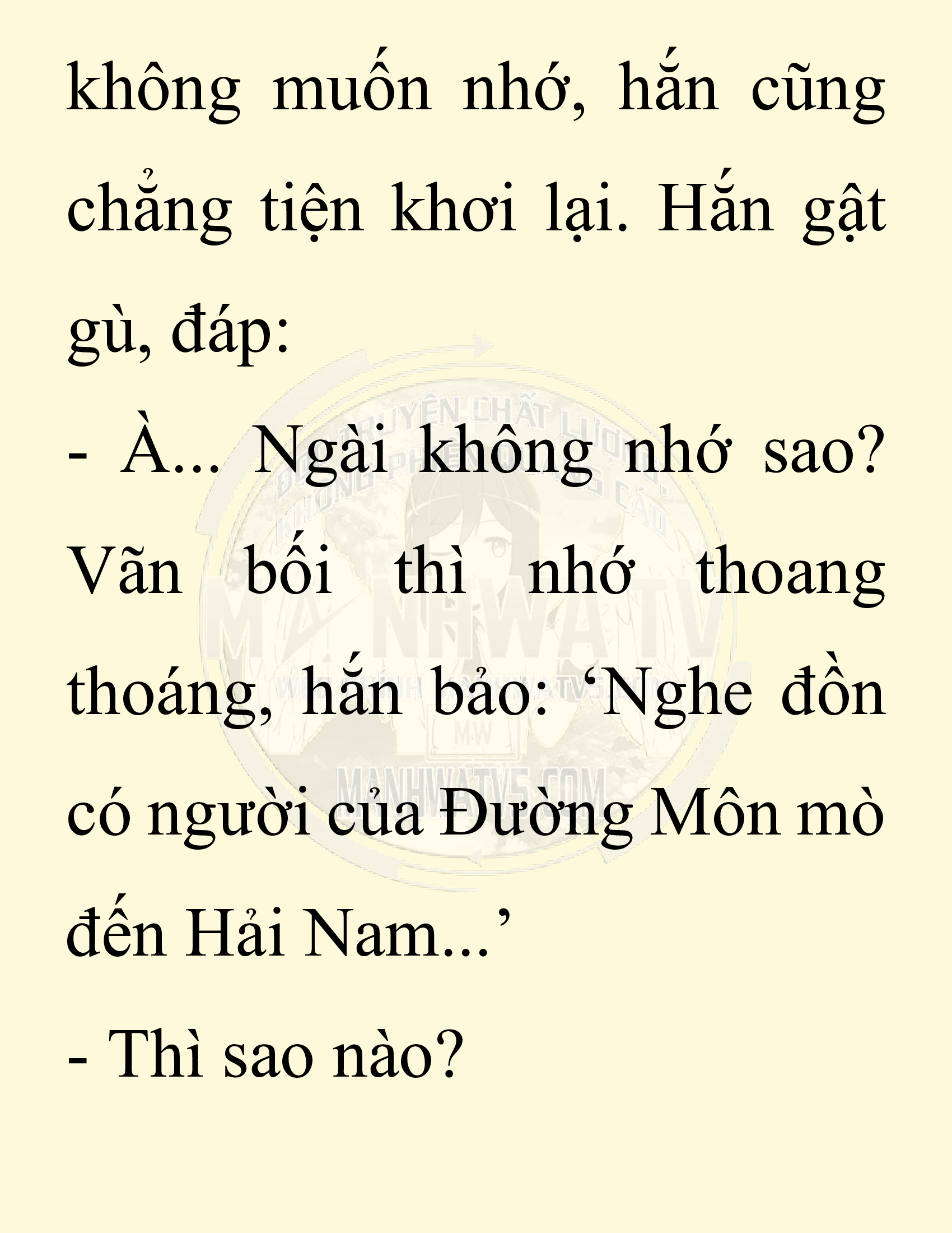 Đọc truyện SNVT[NOVEL] Chuyên Gia Côn Trùng Đường Gia Tứ Xuyên - Chap 13: Phỏng Vấn Ngược