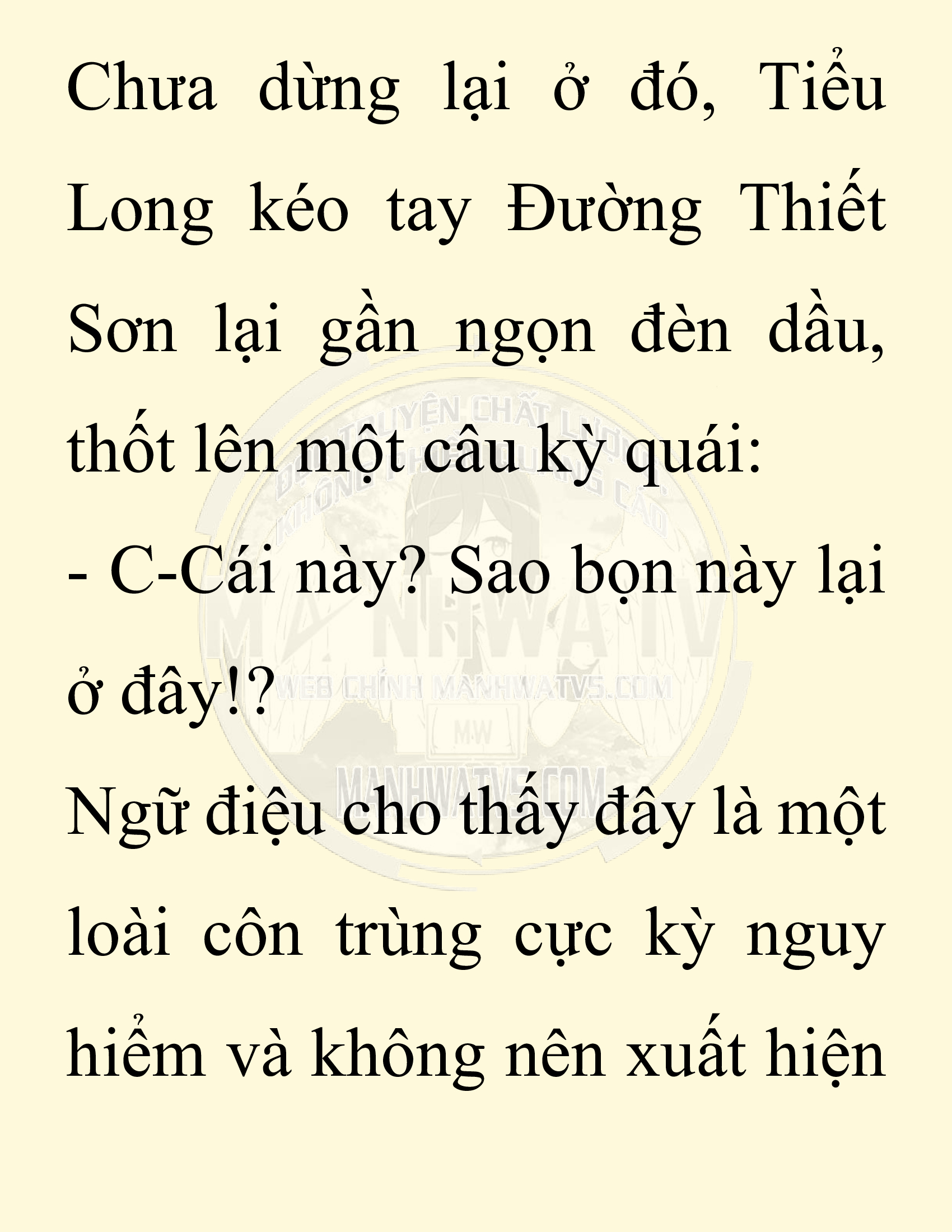 Đọc truyện SNVT[NOVEL] Chuyên Gia Côn Trùng Đường Gia Tứ Xuyên - Chap 16: Phỏng Vấn Ngược