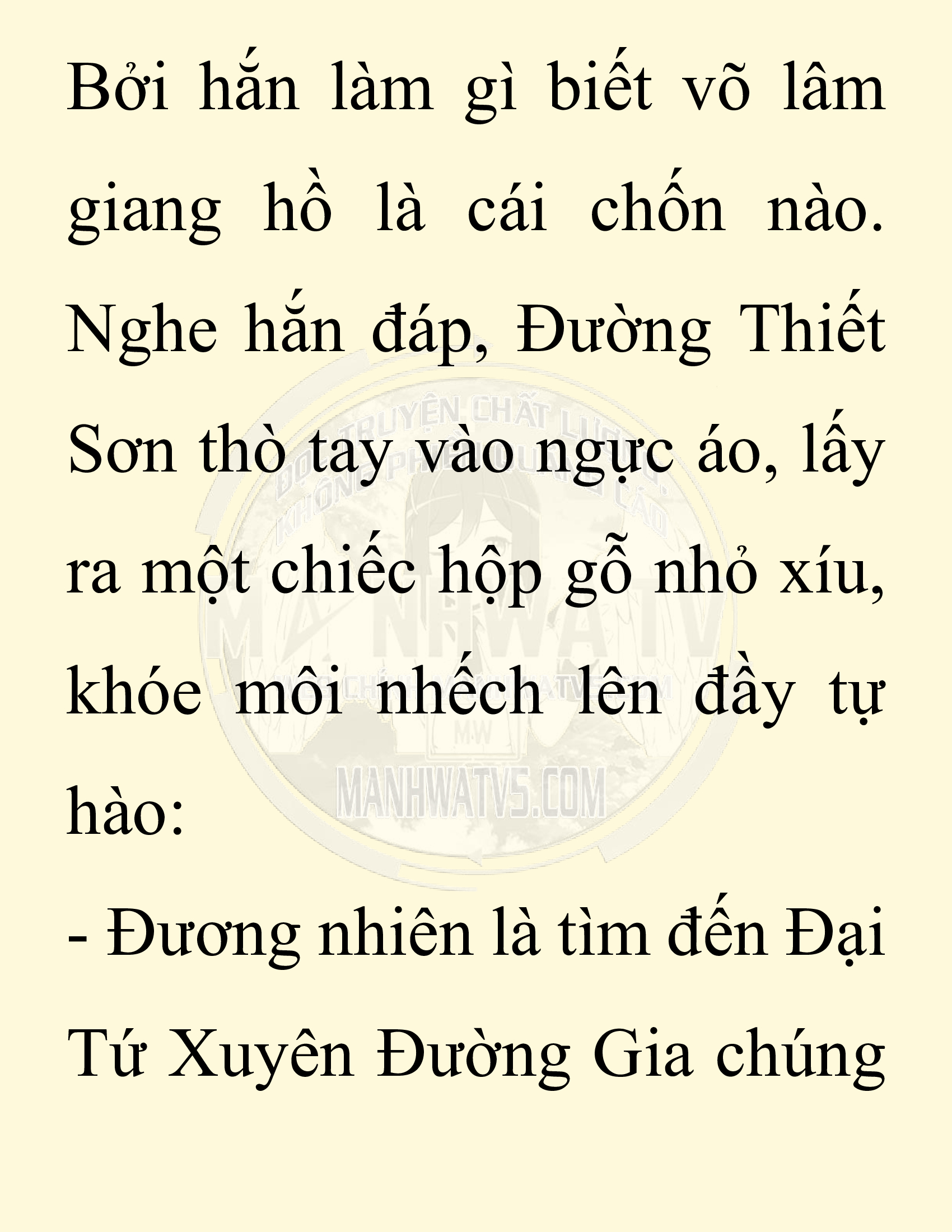 Đọc truyện SNVT[NOVEL] Chuyên Gia Côn Trùng Đường Gia Tứ Xuyên - Chap 18: Phỏng Vấn Ngược