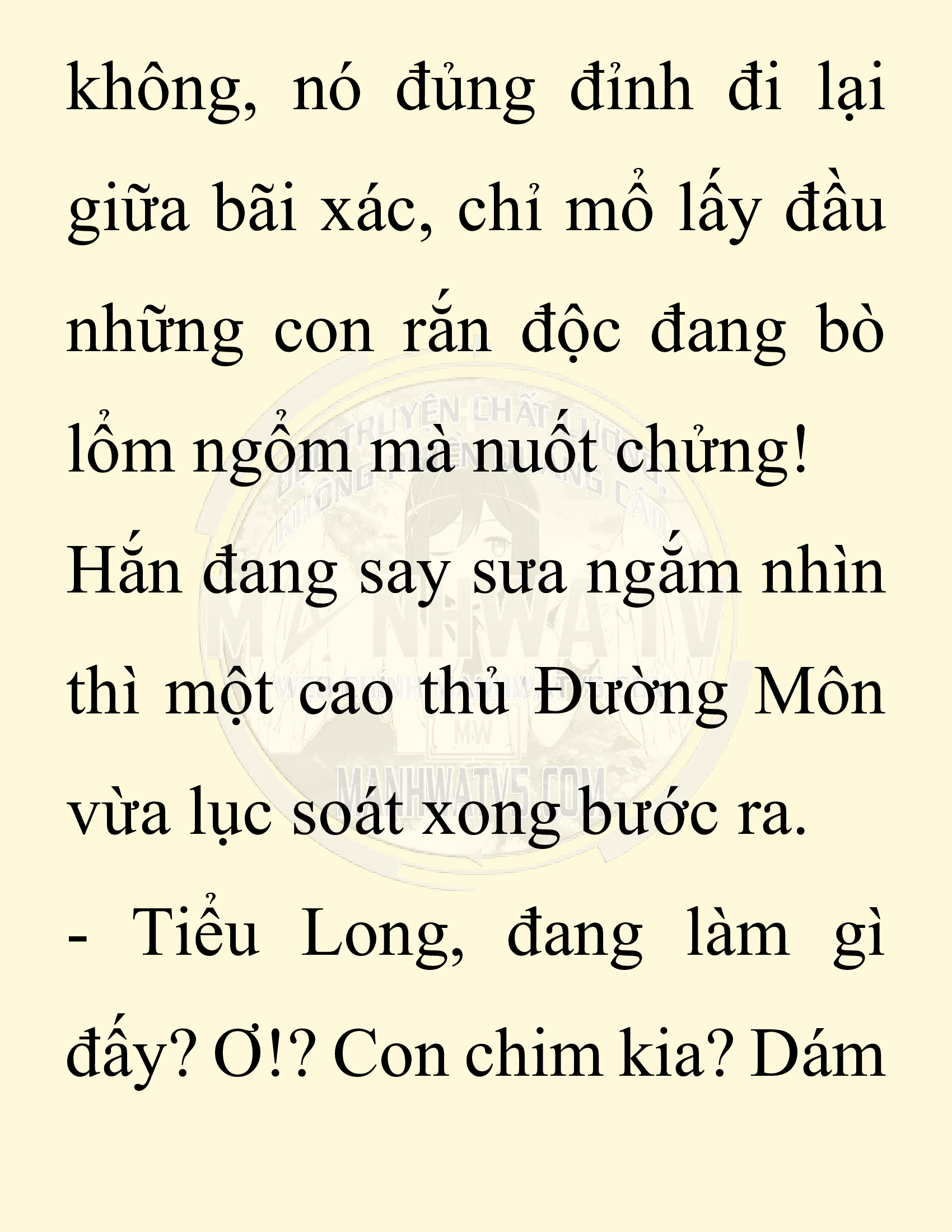 Đọc truyện SNVT[NOVEL] Chuyên Gia Côn Trùng Đường Gia Tứ Xuyên - Chap 20: Phỏng Vấn Ngược
