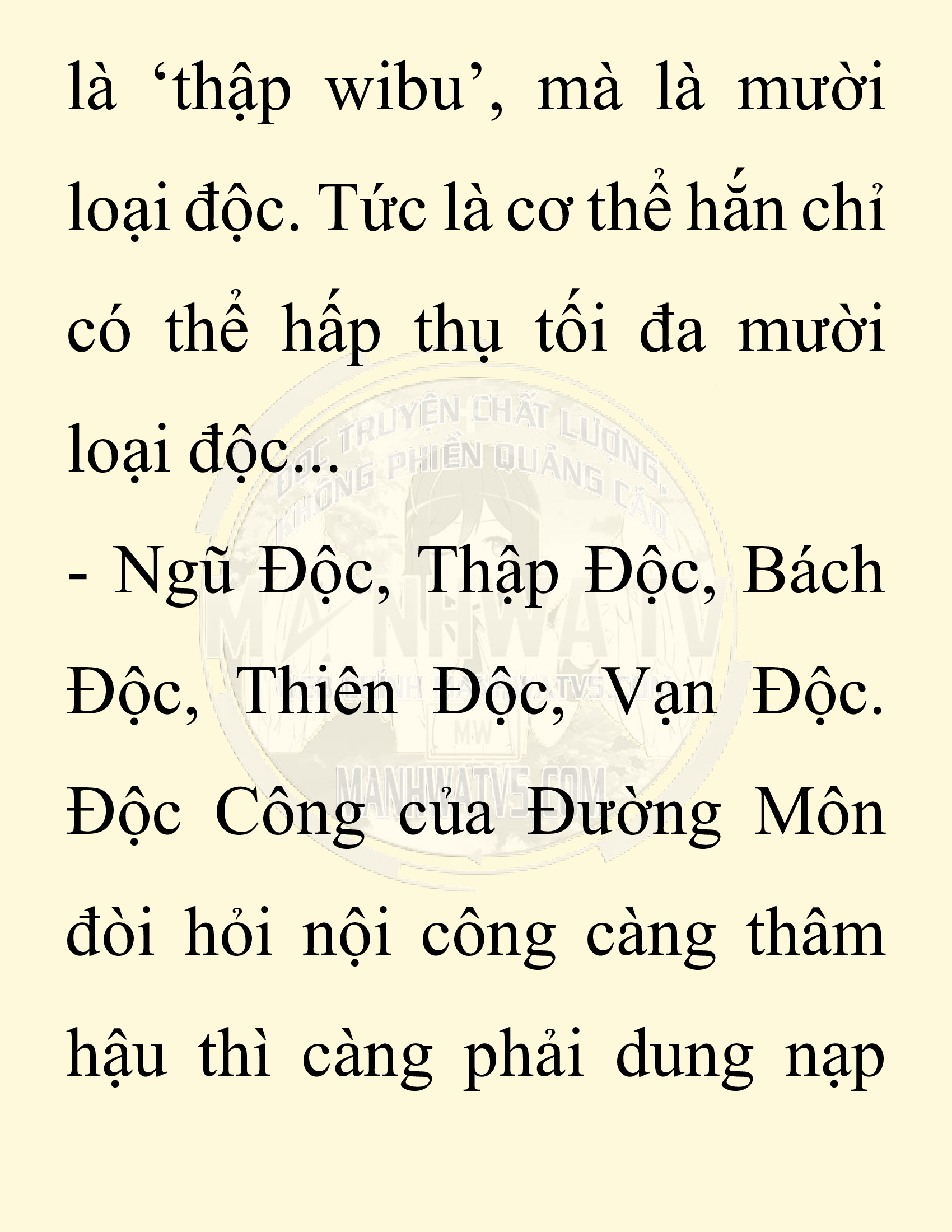 Đọc truyện SNVT[NOVEL] Chuyên Gia Côn Trùng Đường Gia Tứ Xuyên - Chap 28: Tứ Xuyên Đường Gia