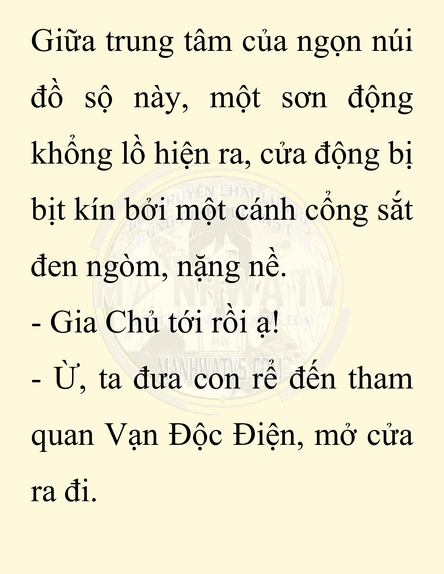 Đọc truyện SNVT[NOVEL] Chuyên Gia Côn Trùng Đường Gia Tứ Xuyên - Chap 33: Vạn Độc Điện
