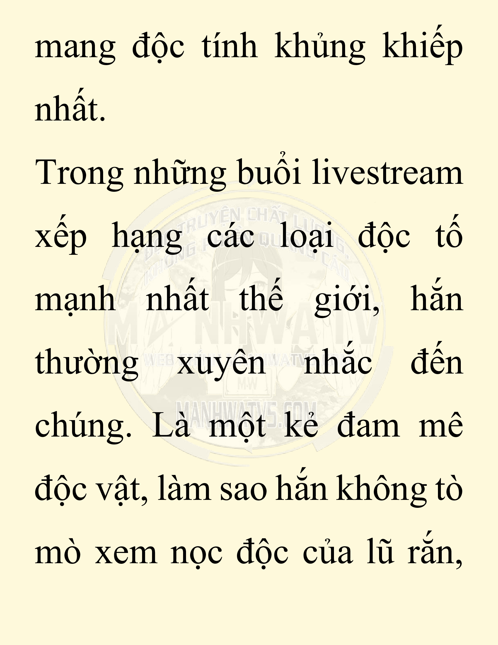 Đọc truyện SNVT[NOVEL] Chuyên Gia Côn Trùng Đường Gia Tứ Xuyên - Chap 34: Vạn Độc Điện