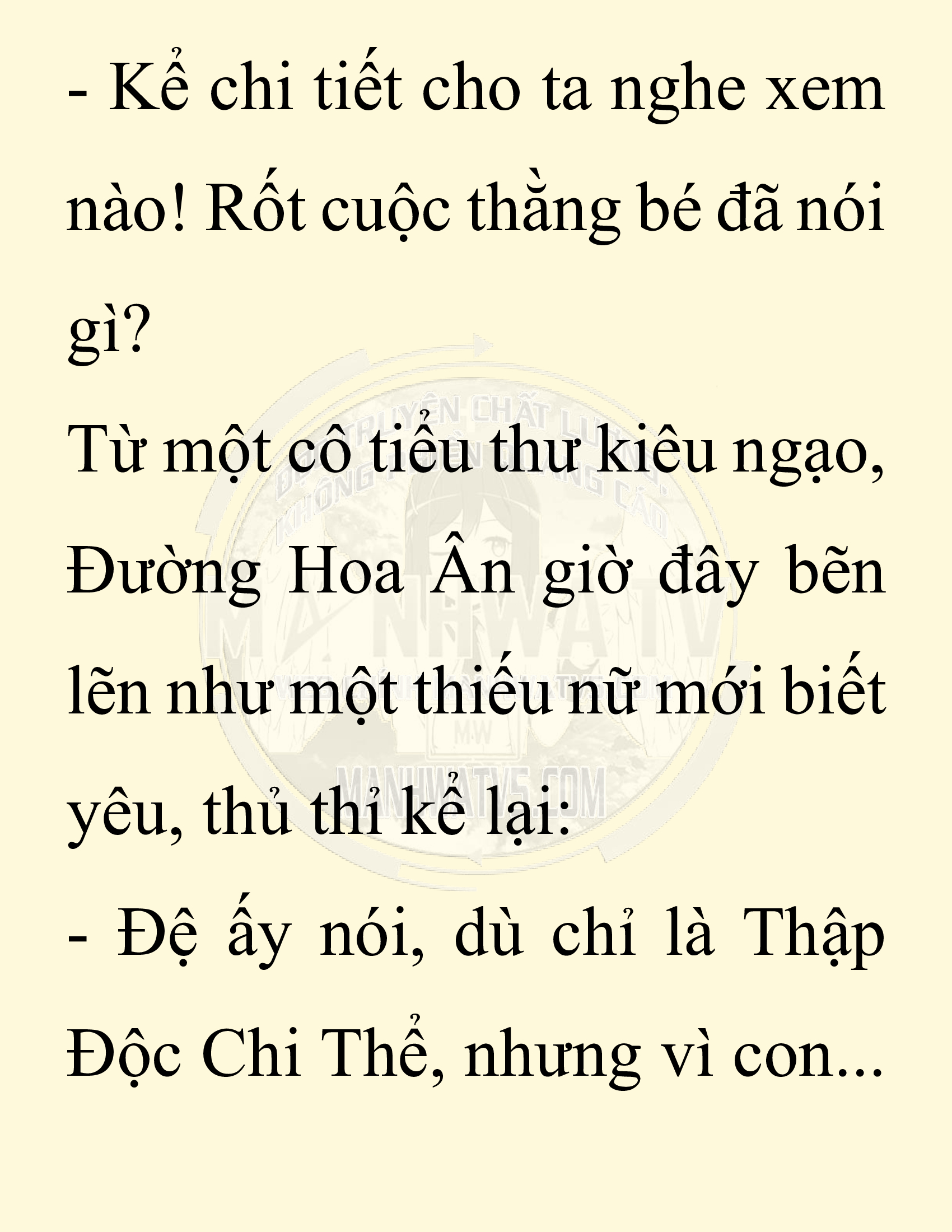 Đọc truyện SNVT[NOVEL] Chuyên Gia Côn Trùng Đường Gia Tứ Xuyên - Chap 36: Vạn Độc Điện