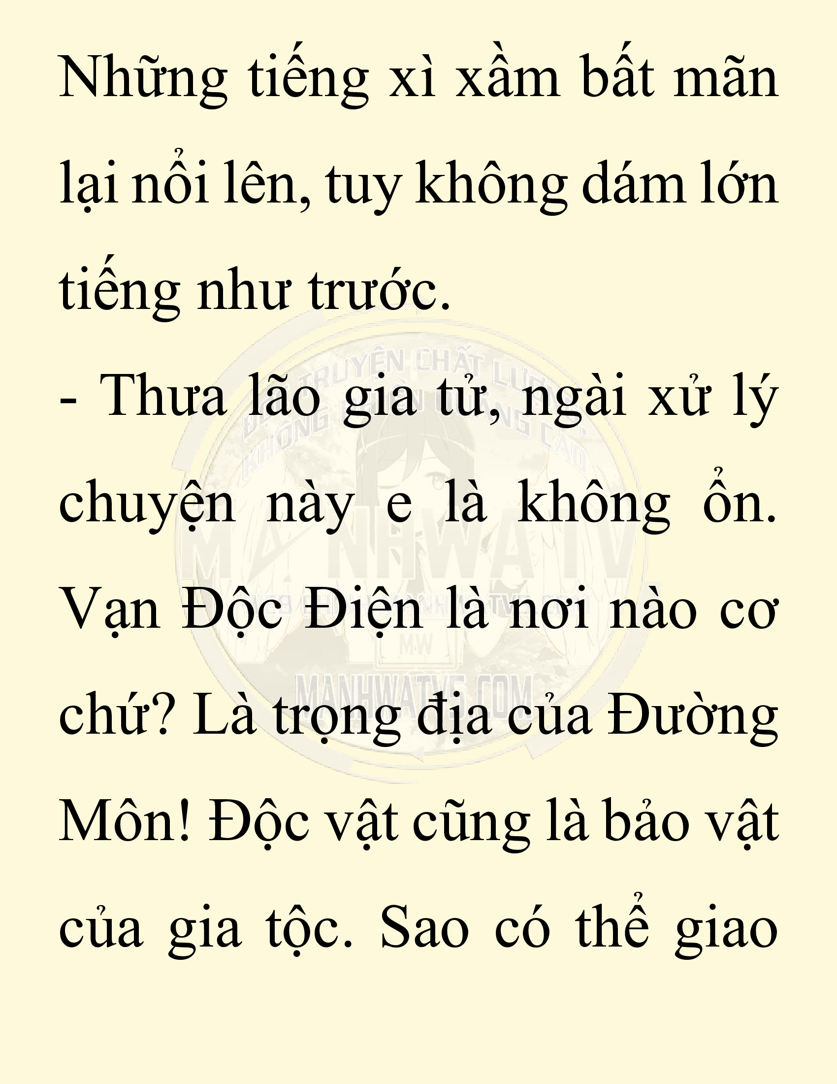Đọc truyện SNVT[NOVEL] Chuyên Gia Côn Trùng Đường Gia Tứ Xuyên - Chap 38: Cách Dựng Cột Gia Tộc