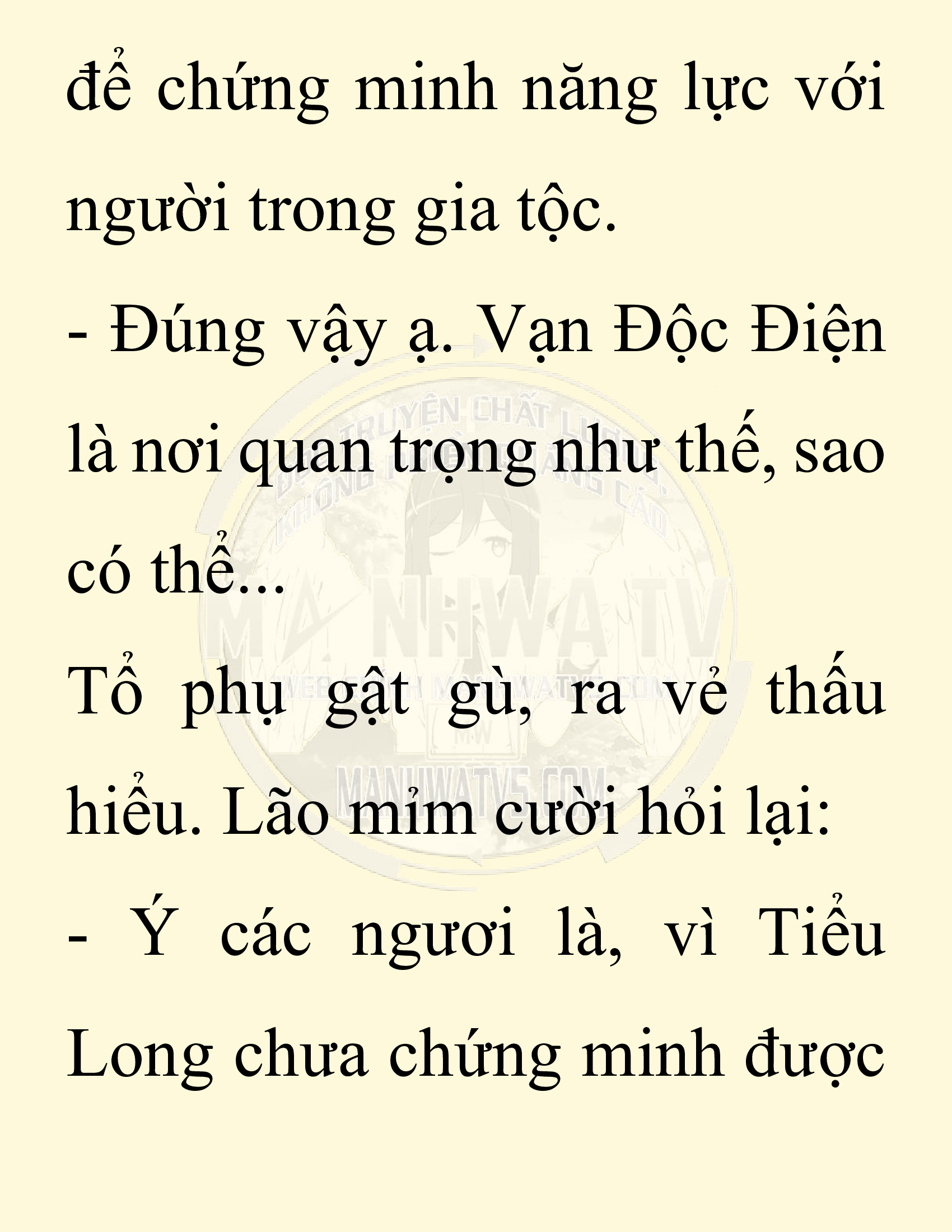 Đọc truyện SNVT[NOVEL] Chuyên Gia Côn Trùng Đường Gia Tứ Xuyên - Chap 39: Cách Dựng Cột Gia Tộc