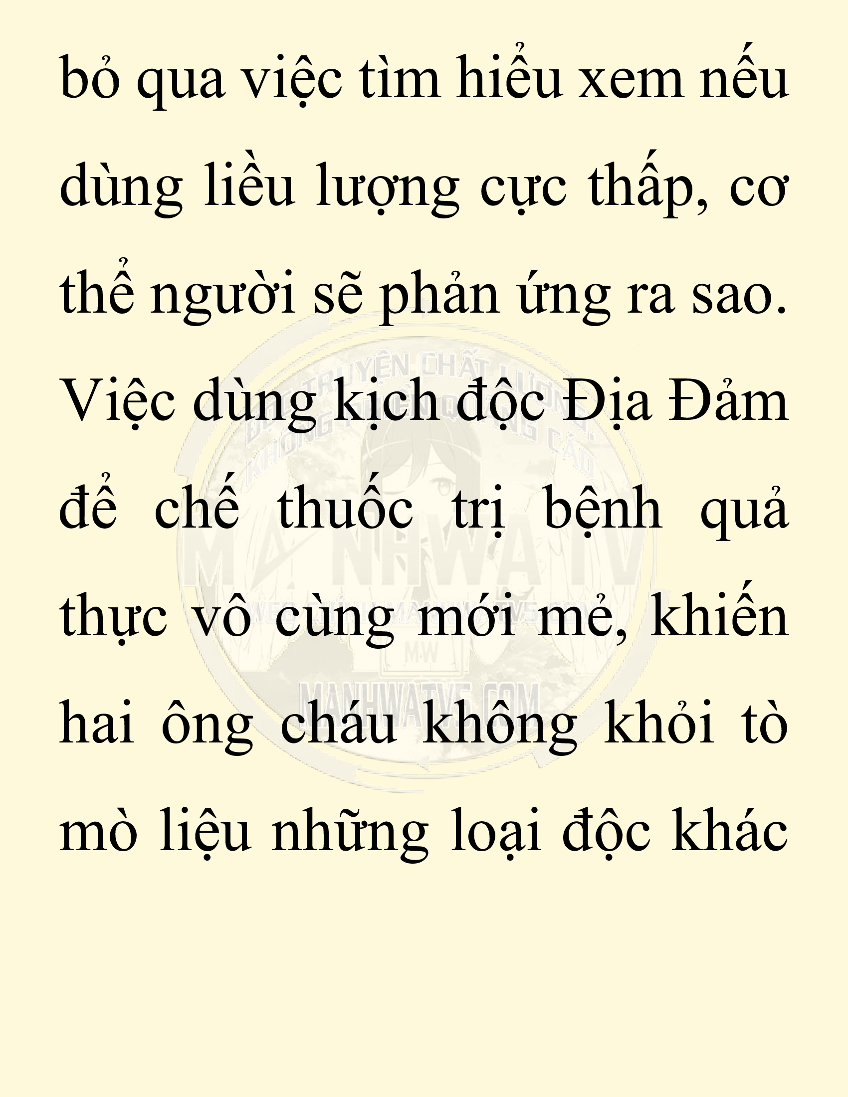 Đọc truyện SNVT[NOVEL] Chuyên Gia Côn Trùng Đường Gia Tứ Xuyên - Chap 44: Cách Vực Dậy Gia Tộc