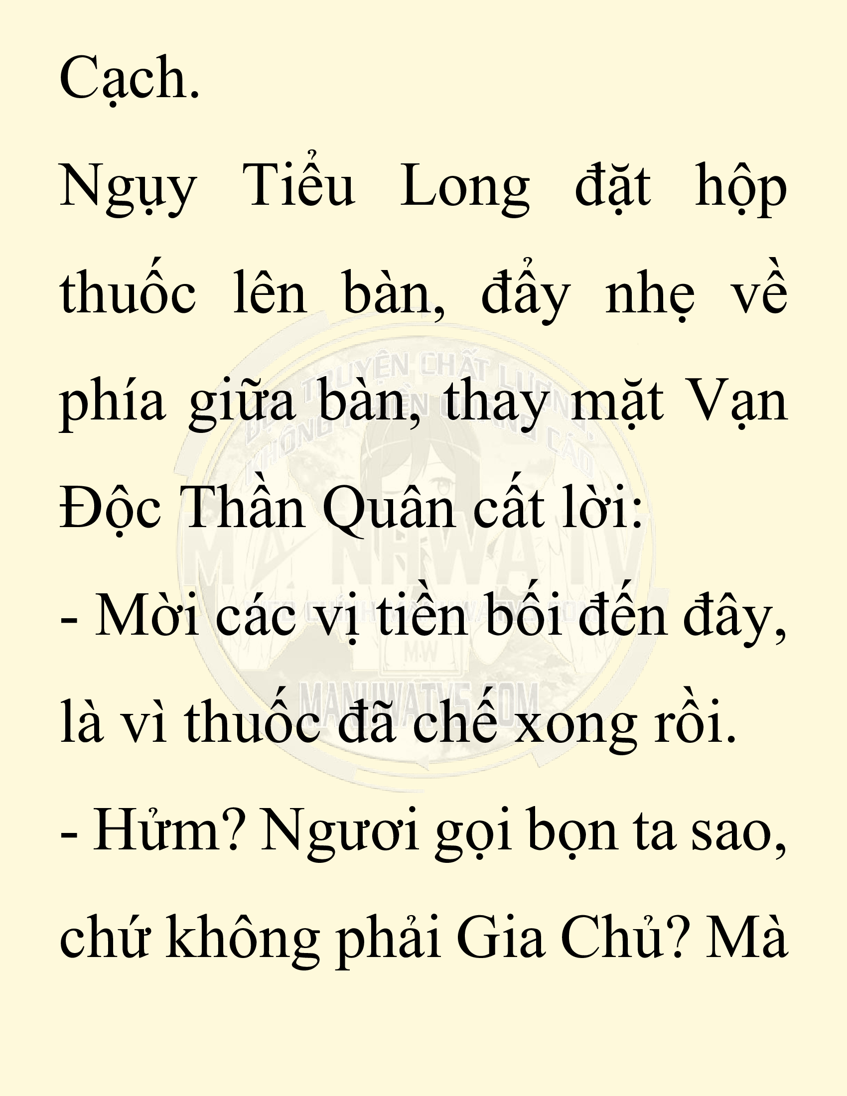 Đọc truyện SNVT[NOVEL] Chuyên Gia Côn Trùng Đường Gia Tứ Xuyên - Chap 44: Cách Vực Dậy Gia Tộc