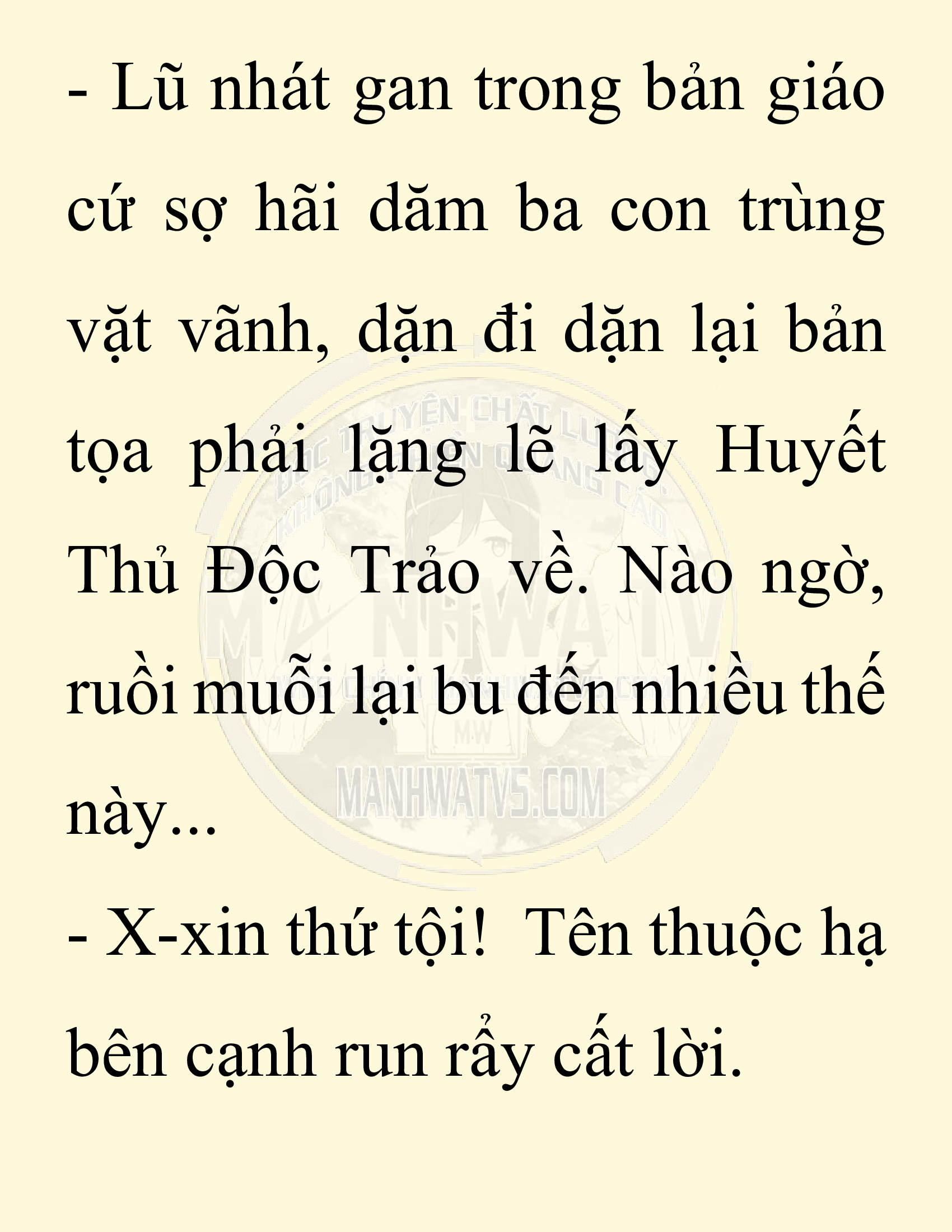 Đọc truyện SNVT[NOVEL] Chuyên Gia Côn Trùng Đường Gia Tứ Xuyên - Chap 69: Thiên Địch