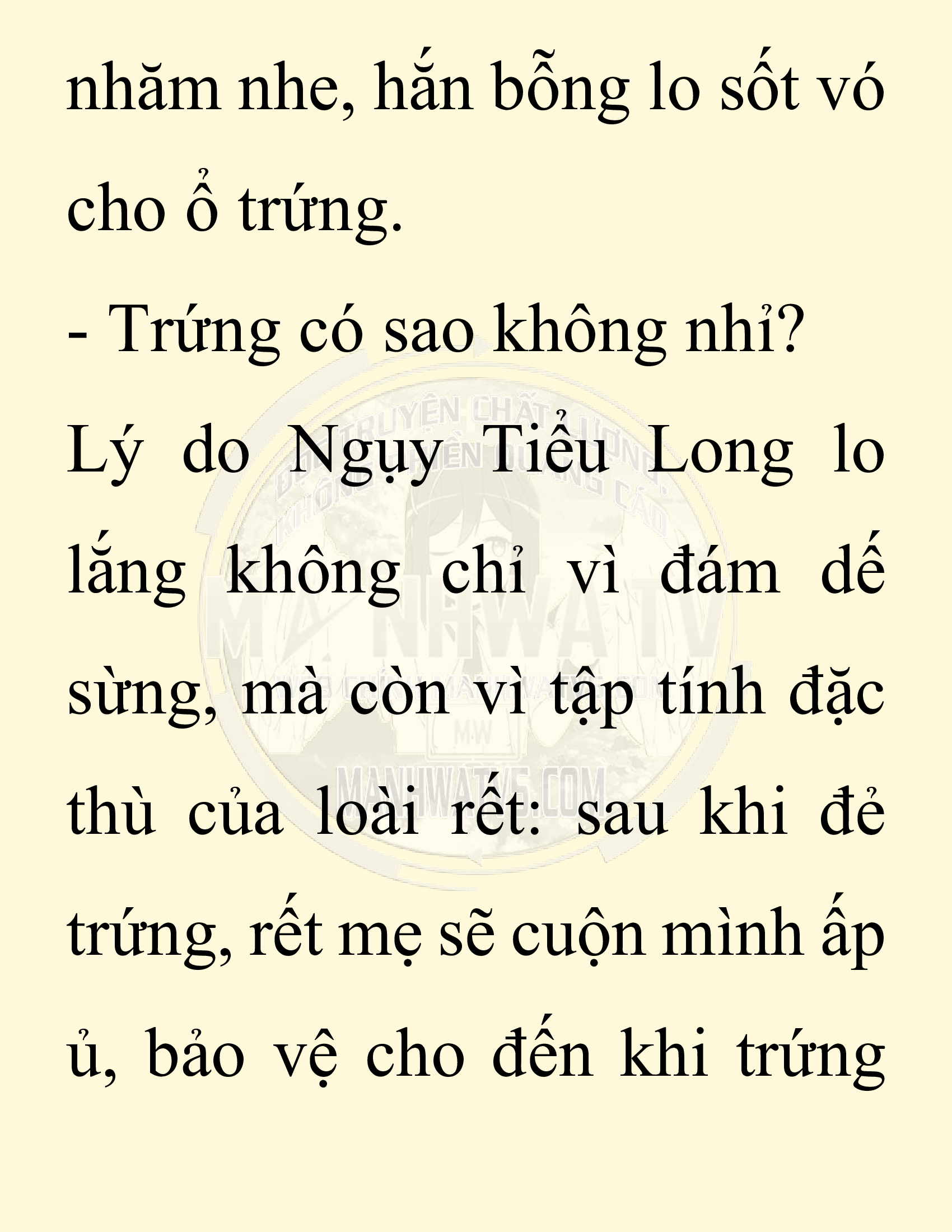 Đọc truyện SNVT[NOVEL] Chuyên Gia Côn Trùng Đường Gia Tứ Xuyên - Chap 7: Người Một Nhà