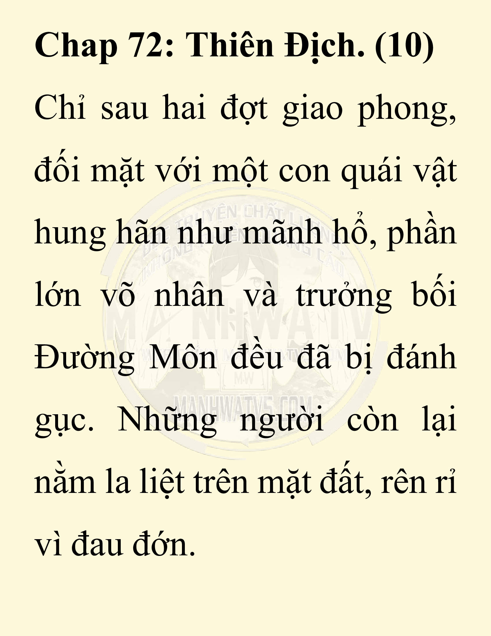 Đọc truyện SNVT[NOVEL] Chuyên Gia Côn Trùng Đường Gia Tứ Xuyên - Chap 72: Thiên Địch