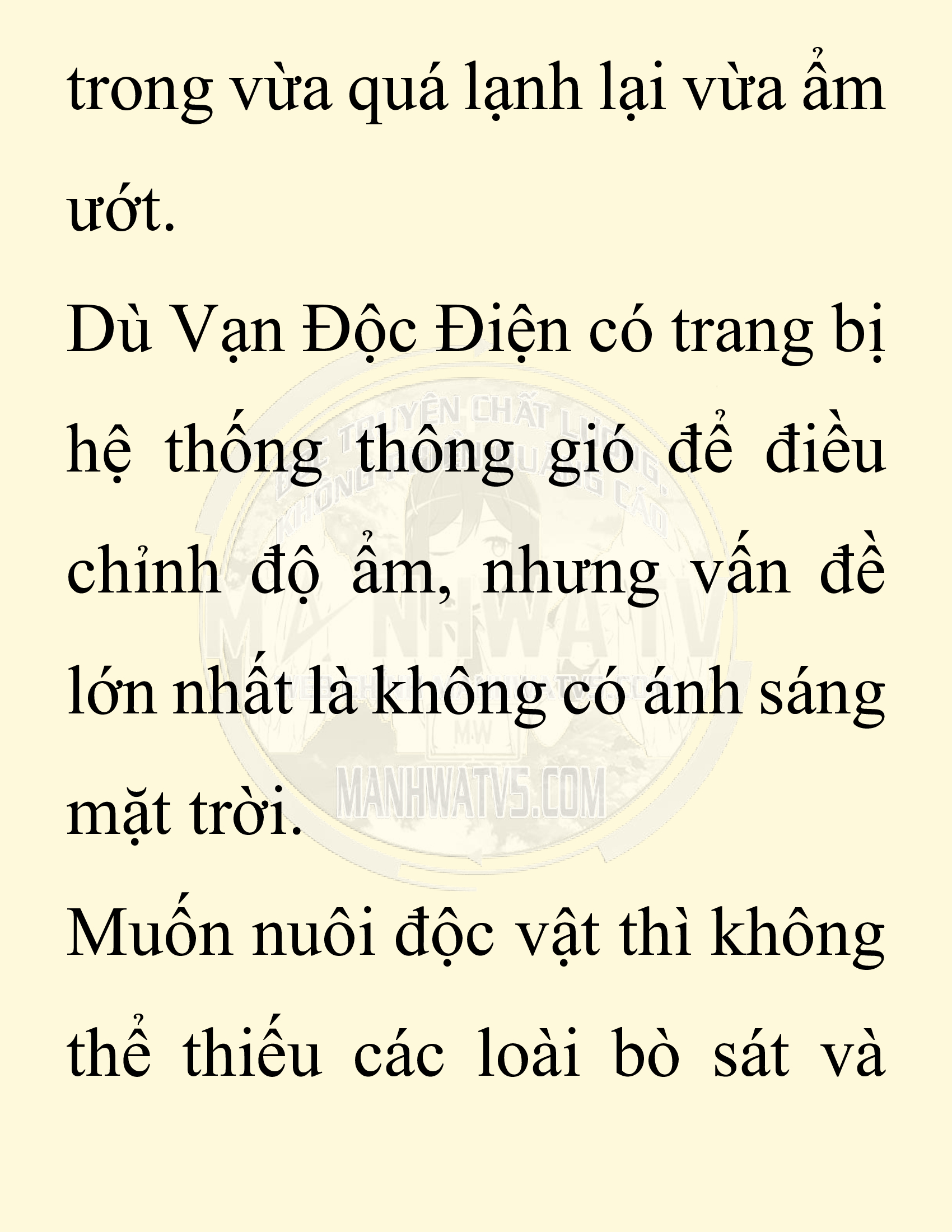 Đọc truyện SNVT[NOVEL] Chuyên Gia Côn Trùng Đường Gia Tứ Xuyên - Chap 77: Độc Vật Viên