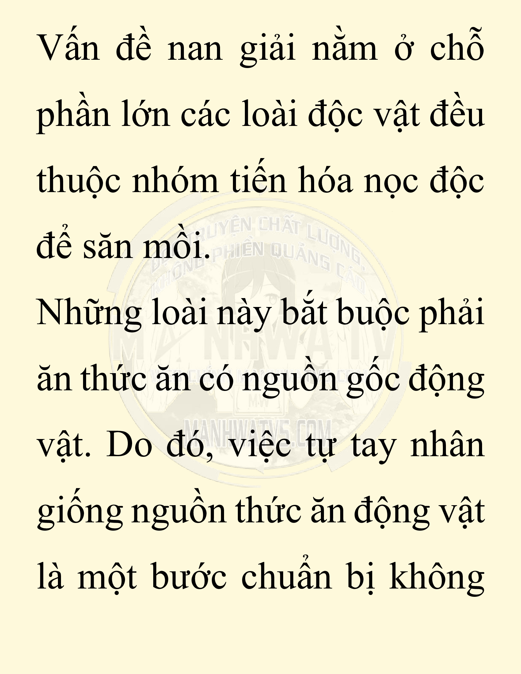 Đọc truyện SNVT[NOVEL] Chuyên Gia Côn Trùng Đường Gia Tứ Xuyên - Chap 78: Độc Vật Viên