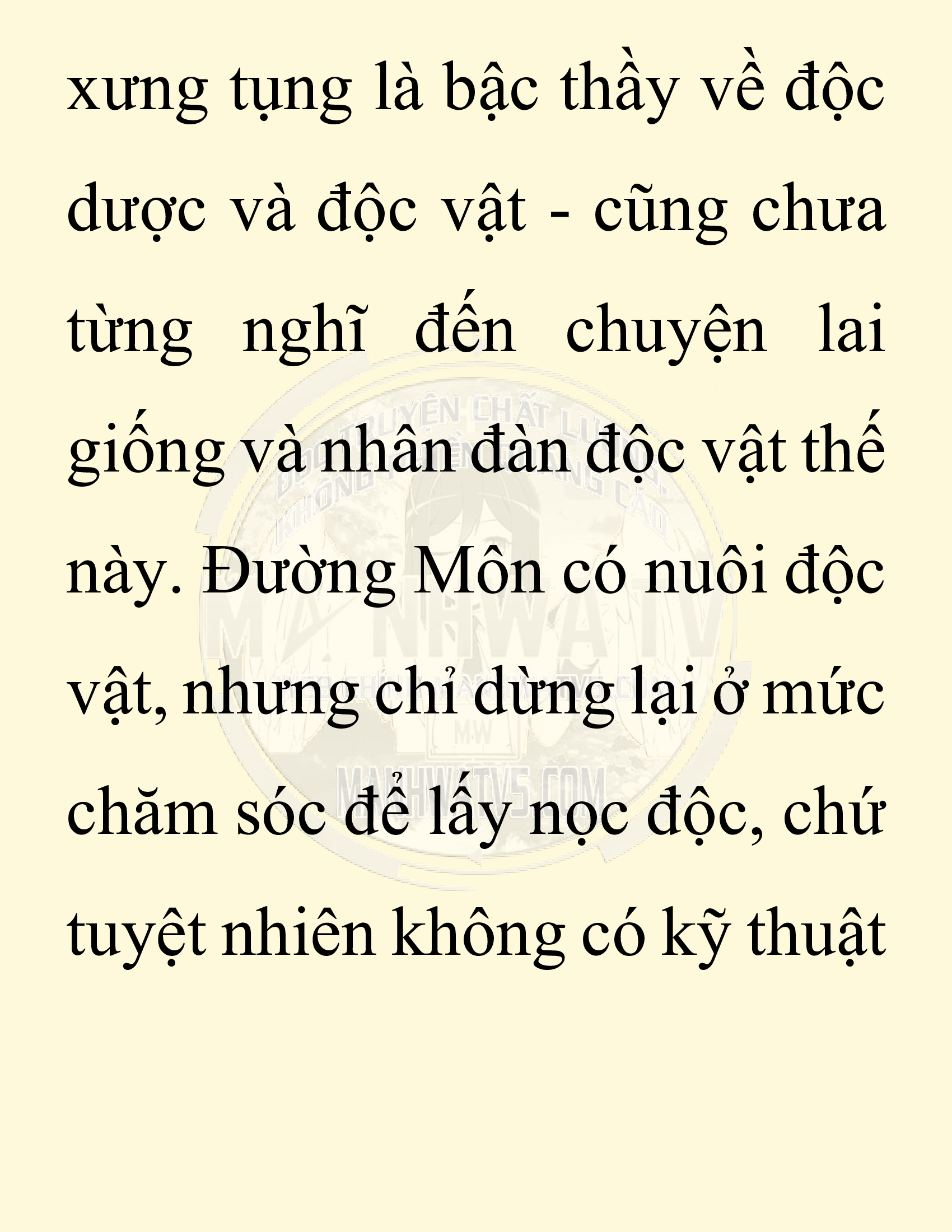 Đọc truyện SNVT[NOVEL] Chuyên Gia Côn Trùng Đường Gia Tứ Xuyên - Chap 8: Người Một Nhà