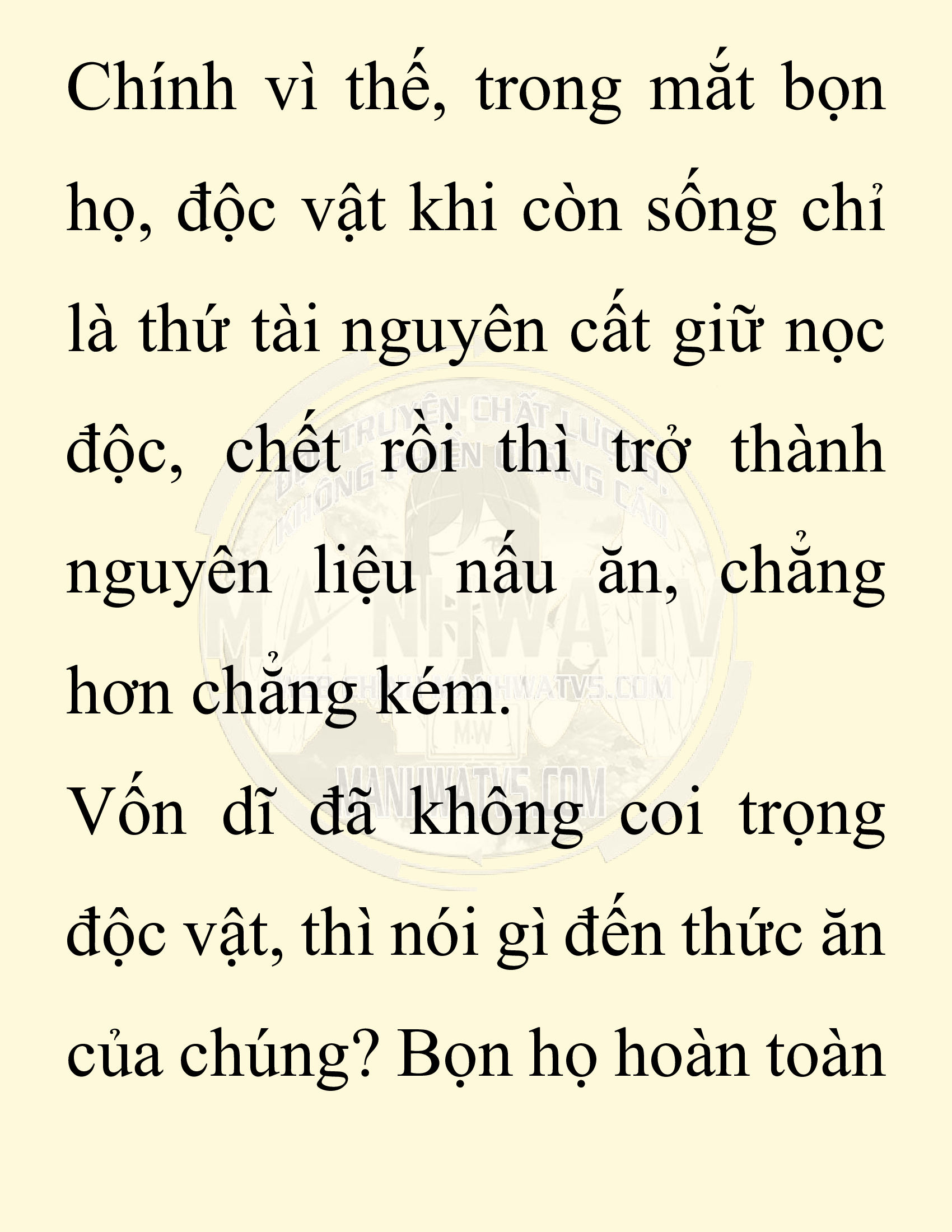 Đọc truyện SNVT[NOVEL] Chuyên Gia Côn Trùng Đường Gia Tứ Xuyên - Chap 81: Văn Hóa Bạn Lữ Độc Vật