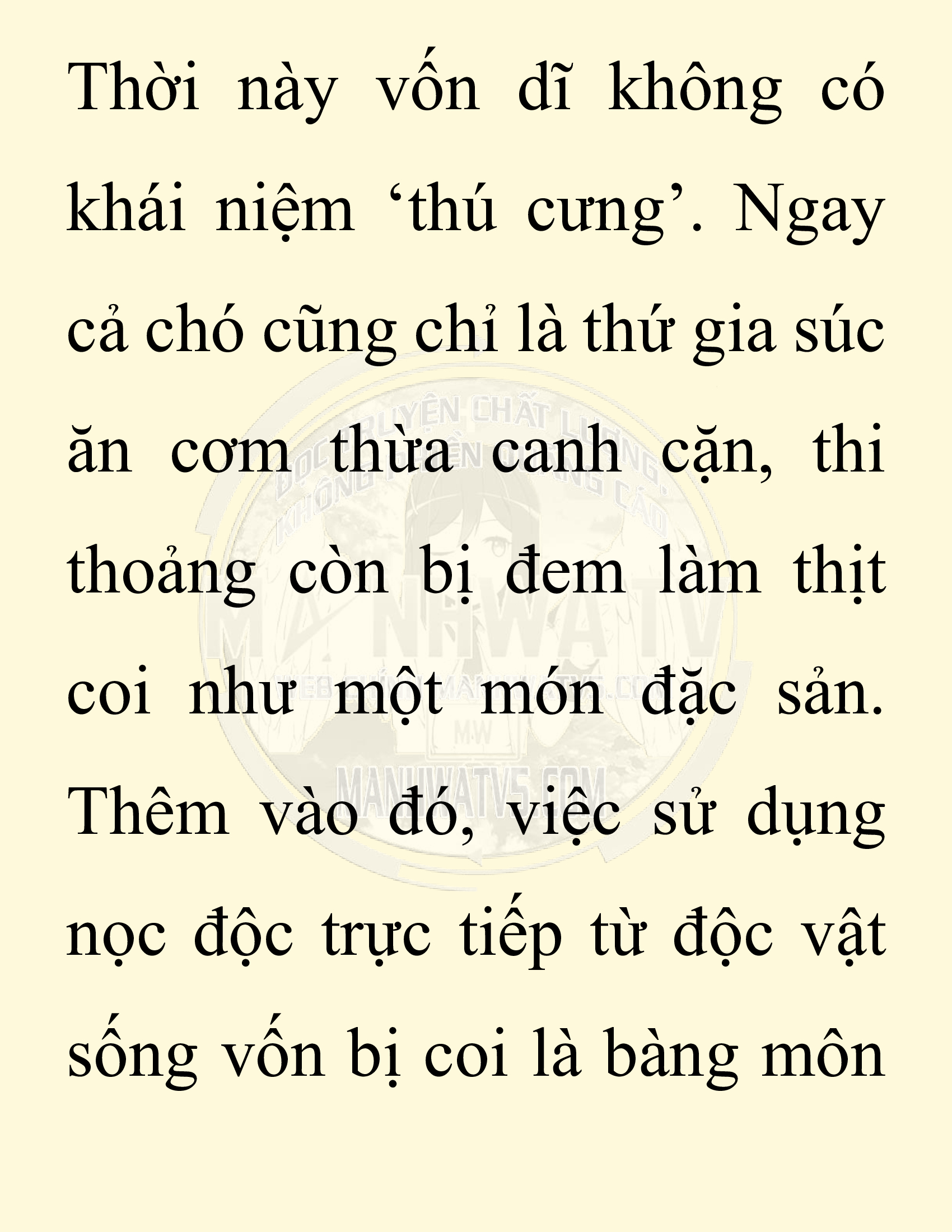 Đọc truyện SNVT[NOVEL] Chuyên Gia Côn Trùng Đường Gia Tứ Xuyên - Chap 81: Văn Hóa Bạn Lữ Độc Vật