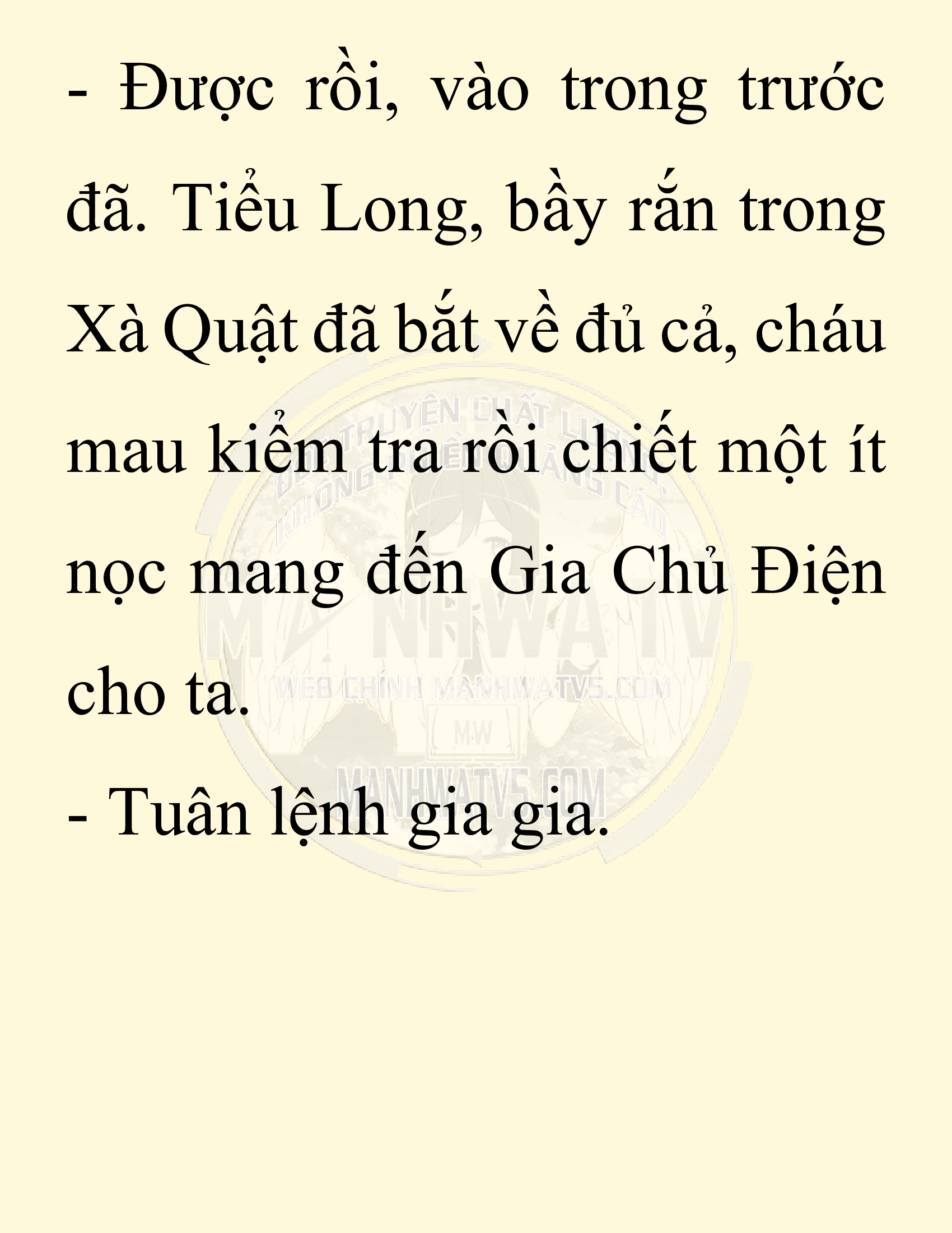 Đọc truyện SNVT[NOVEL] Chuyên Gia Côn Trùng Đường Gia Tứ Xuyên - Chap 83: Tích Dịch