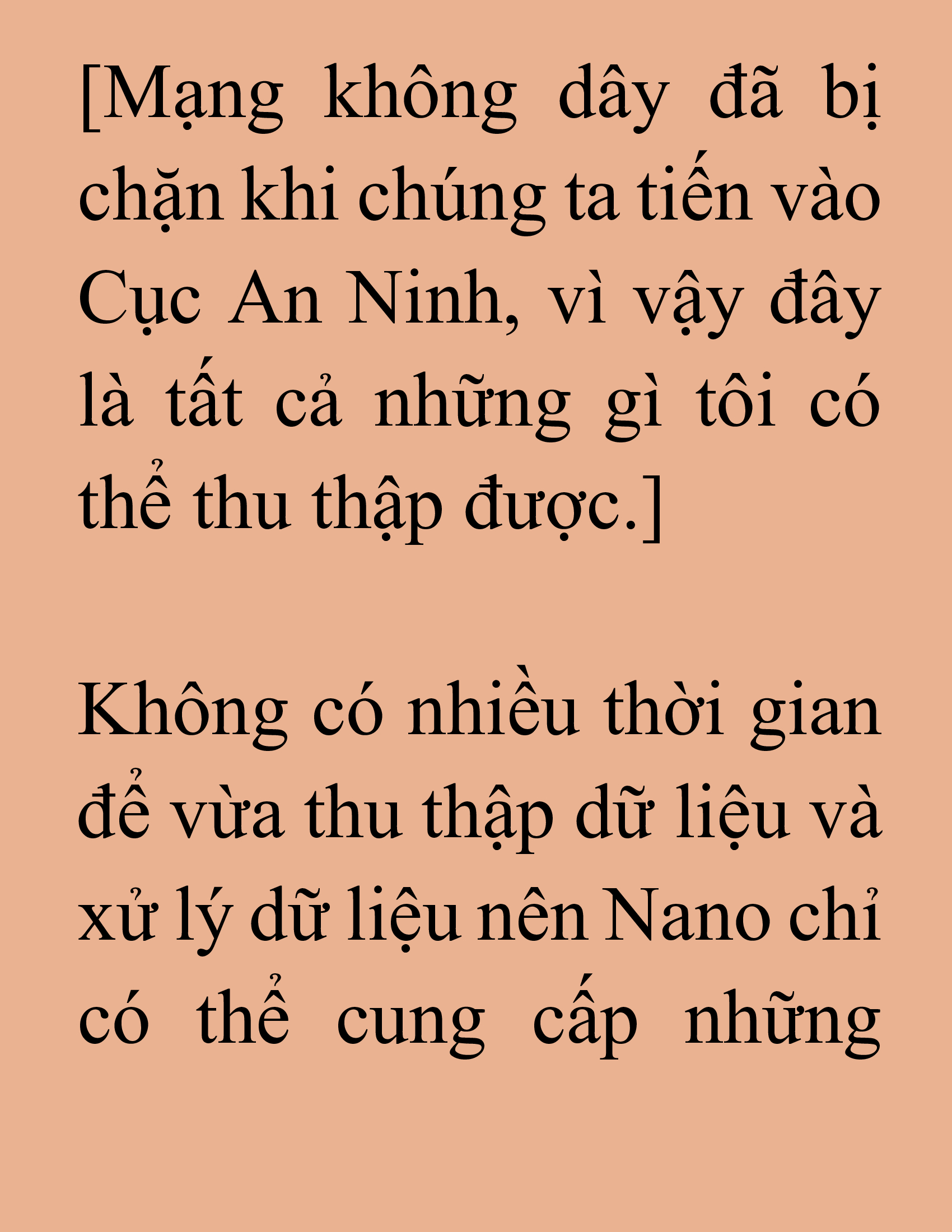 Đọc truyện SNVT[NOVEL] Ma Thần Giáng Lâm - Chương 21: Con Tin. (1)