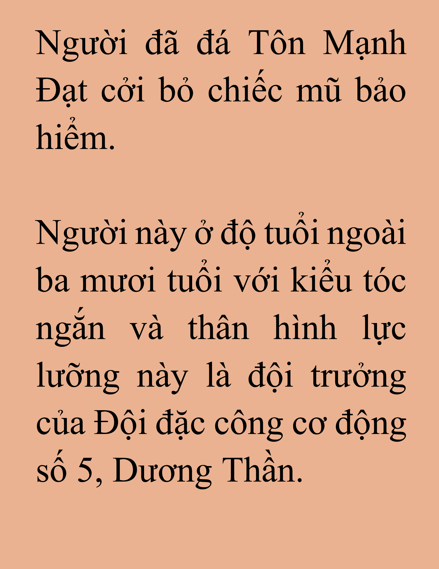 Đọc truyện SNVT[NOVEL] Ma Thần Giáng Lâm - Chương 24: Đội Đặc Công Cơ Động Số Năm