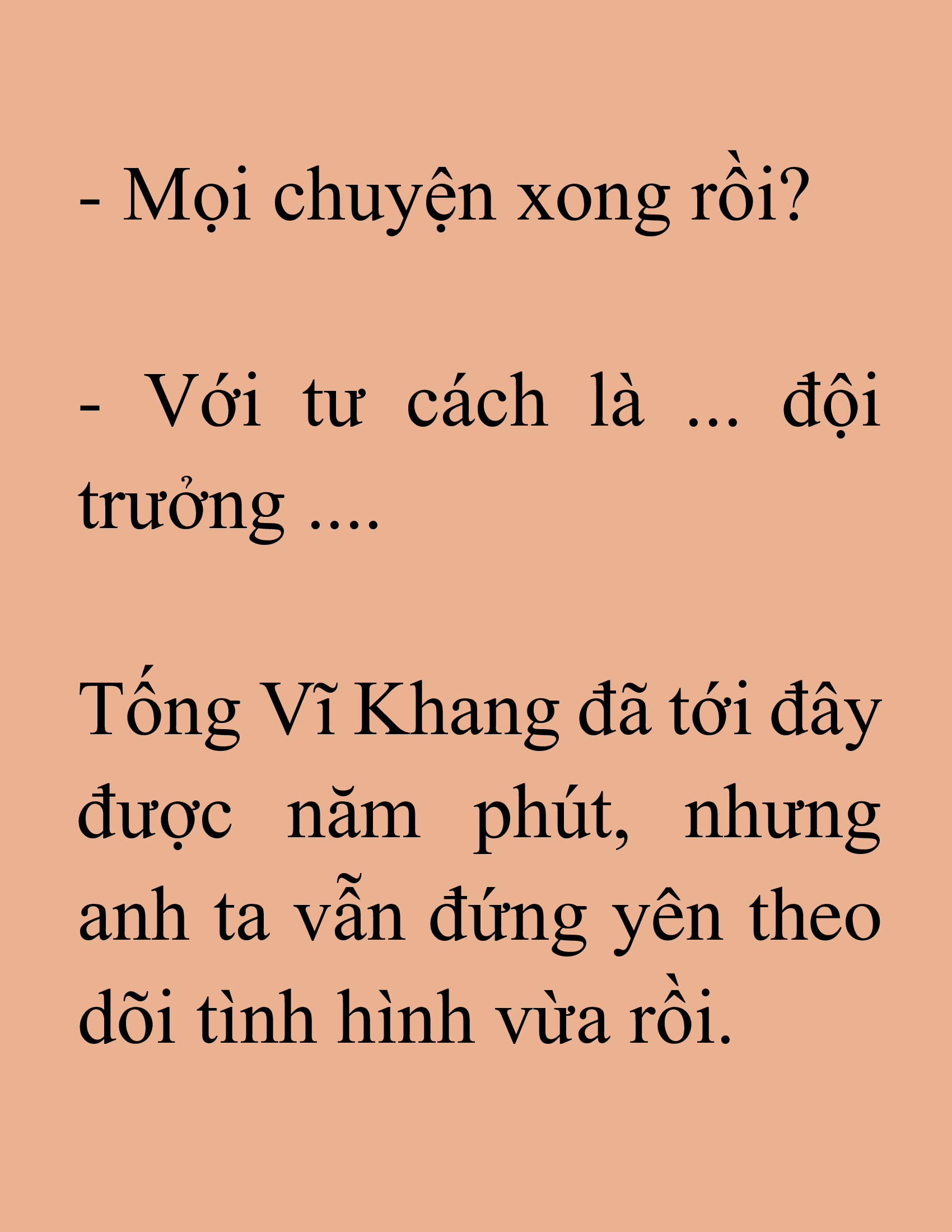 Đọc truyện SNVT[NOVEL] Ma Thần Giáng Lâm - Chương 24: Đội Đặc Công Cơ Động Số Năm