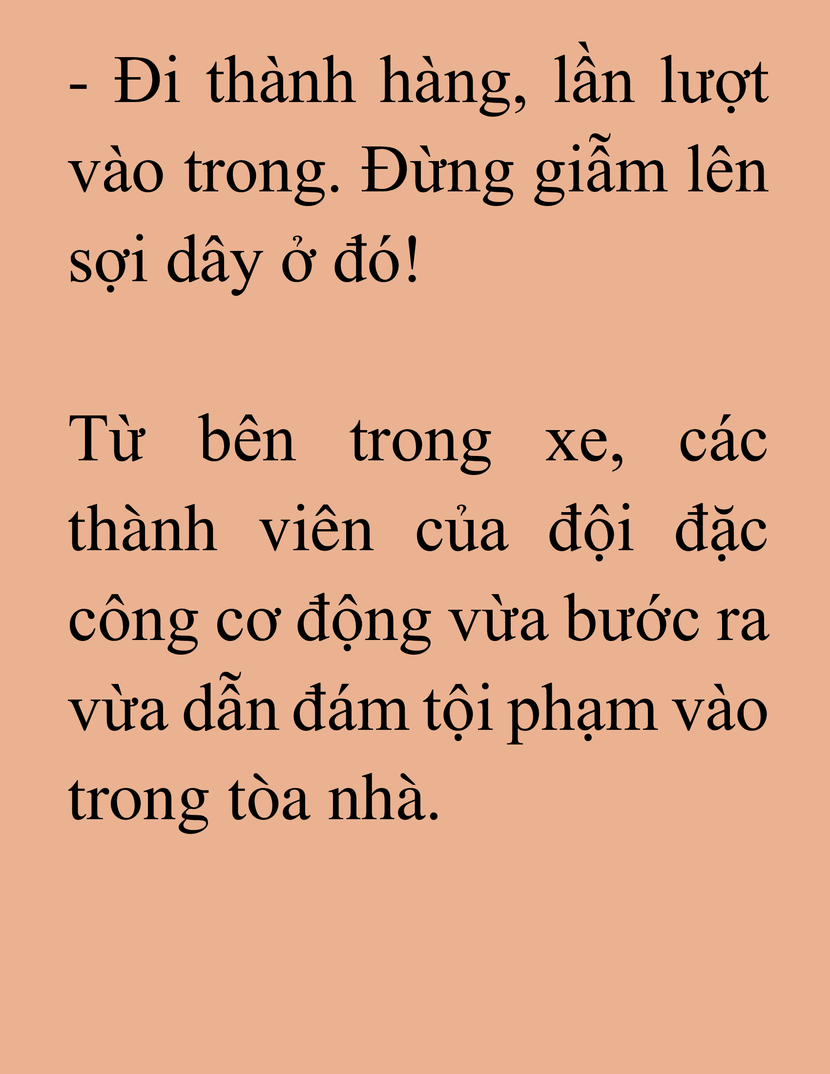 Đọc truyện SNVT[NOVEL] Ma Thần Giáng Lâm - Chương 24: Đội Đặc Công Cơ Động Số Năm